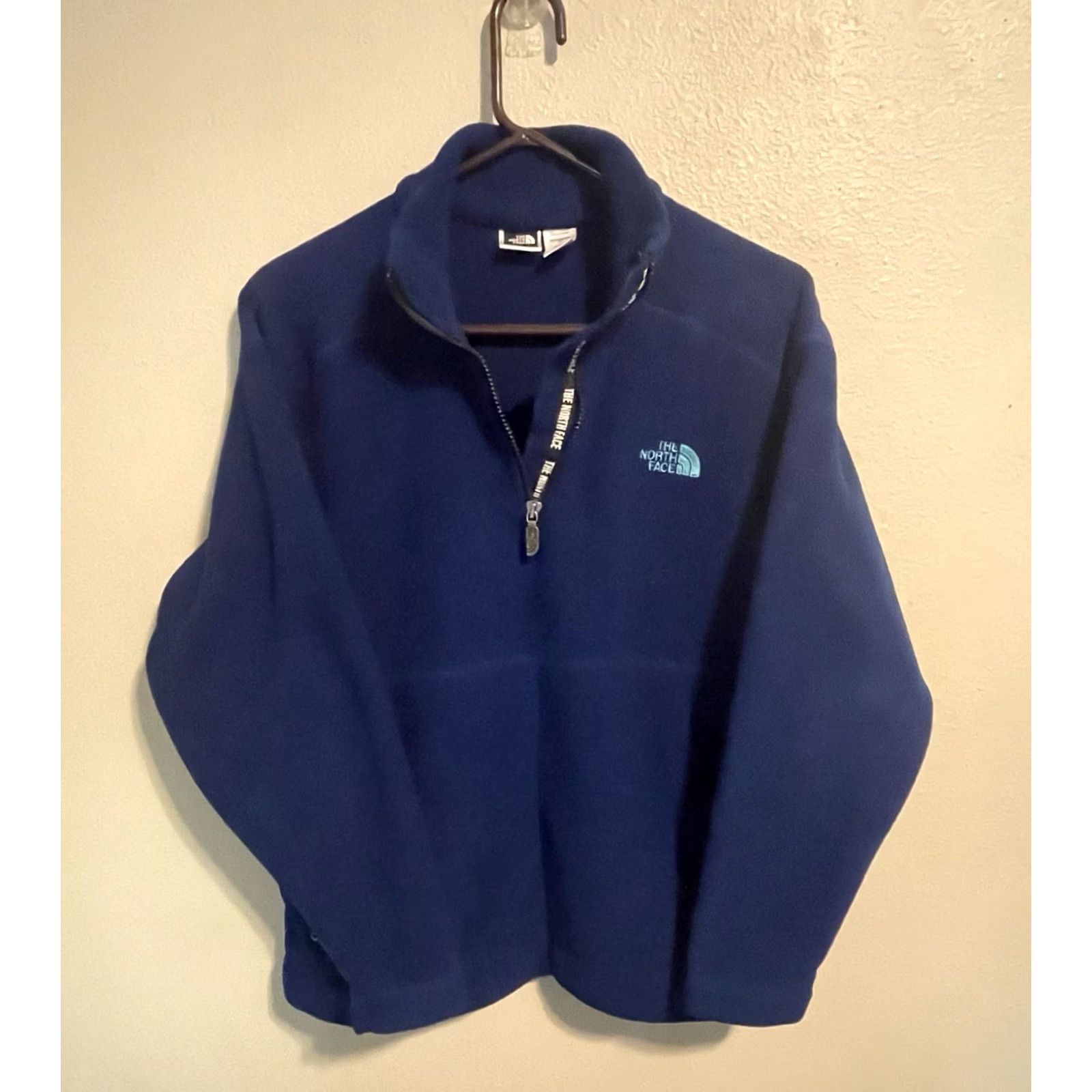 Vintage VINTAGE The North Face Fleece Jacket 1/4 Zip Blue Men’s S USA Regular Long Sleeve Collared Pullover Embroidered Logo Size US S / EU 44-46 / 1 - 3 Thumbnail