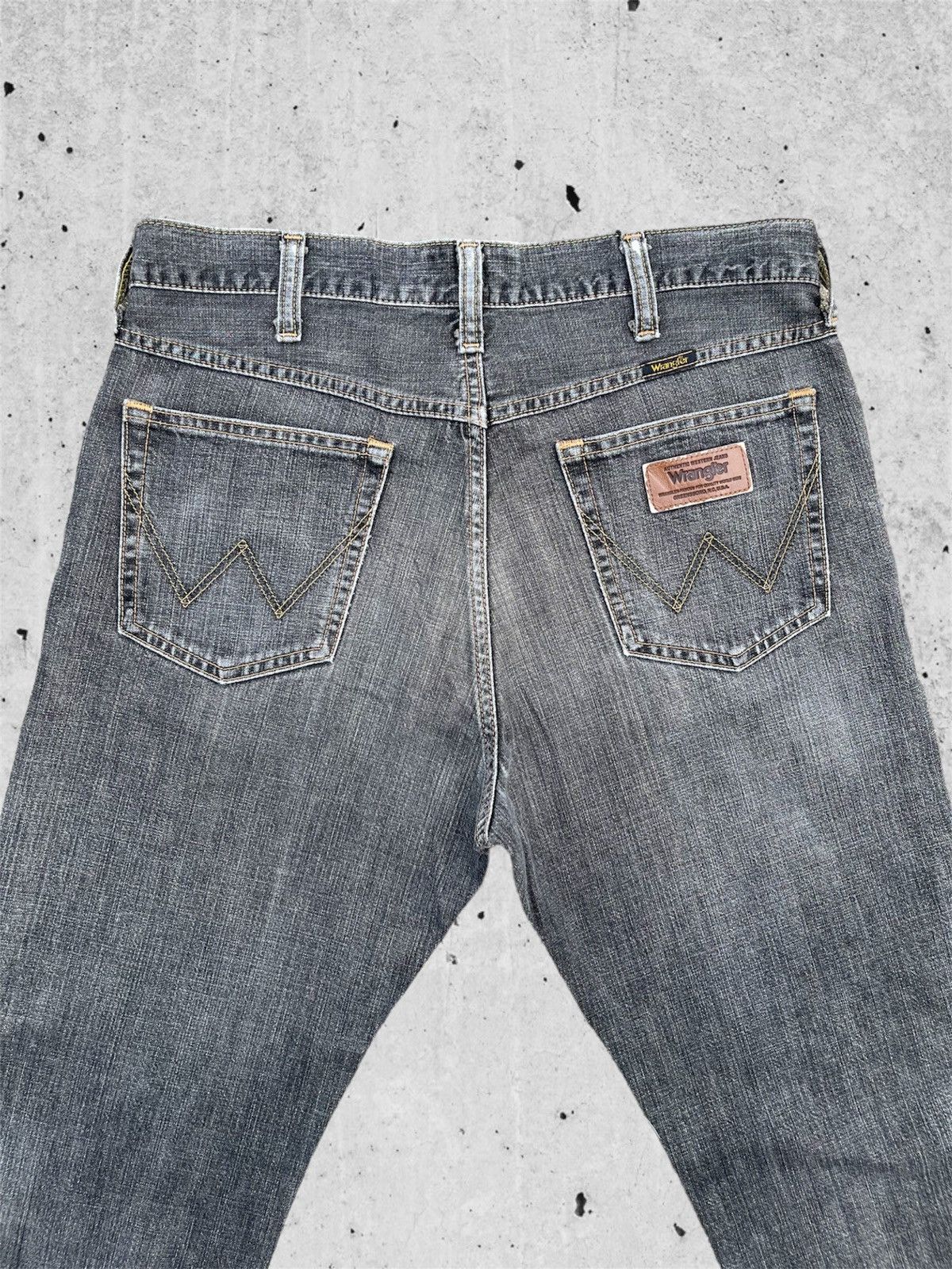Jean × Wrangler 🔥 Wrangler Black Distressed Denim W34 🔥 Size US 34 / EU 50 - 9 Thumbnail