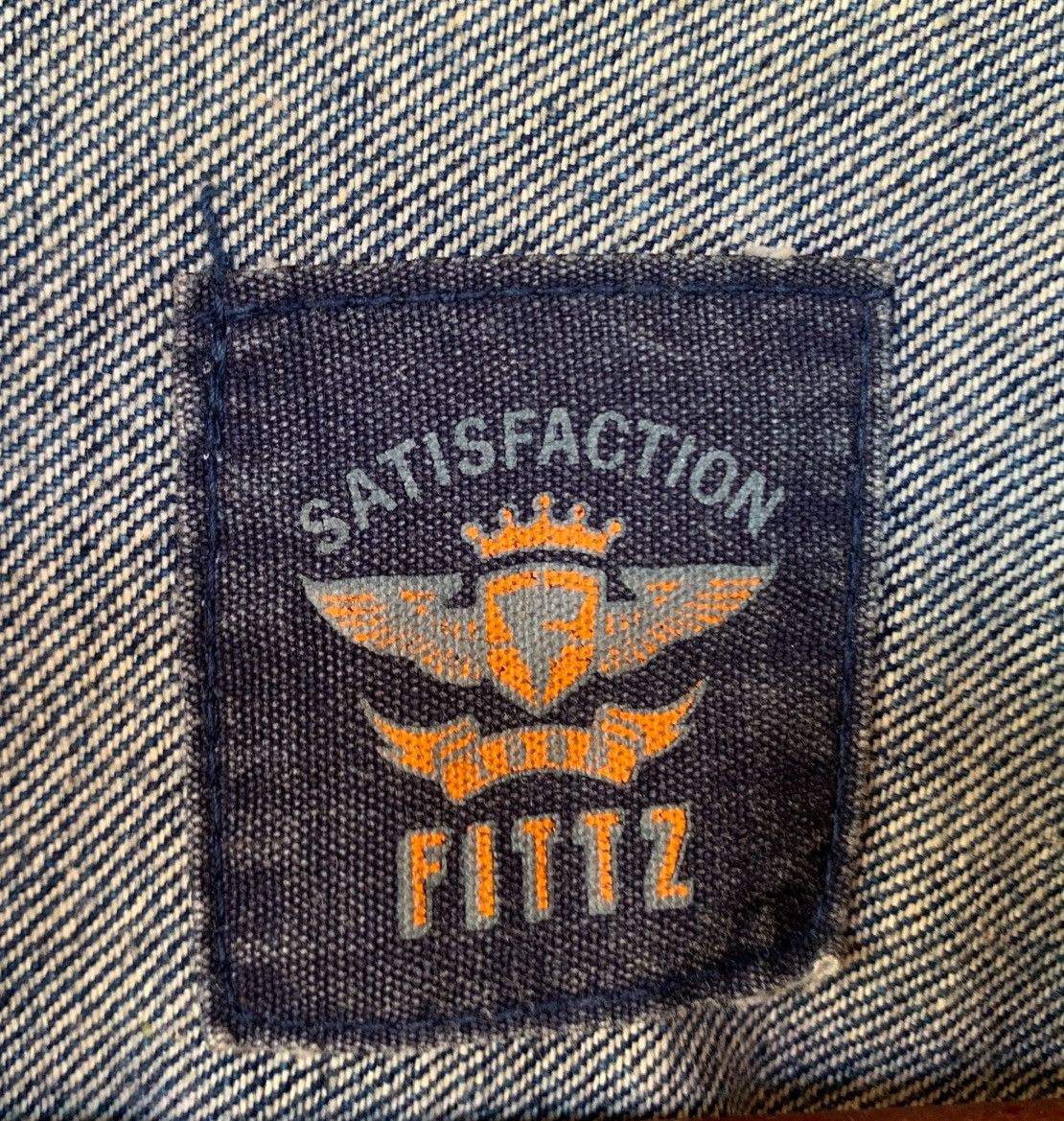 Japanese Brand FITTZ SATISFACTION JAPAN DENIM CHORE JACKET Size US XL / EU 56 / 4 - 13 Thumbnail
