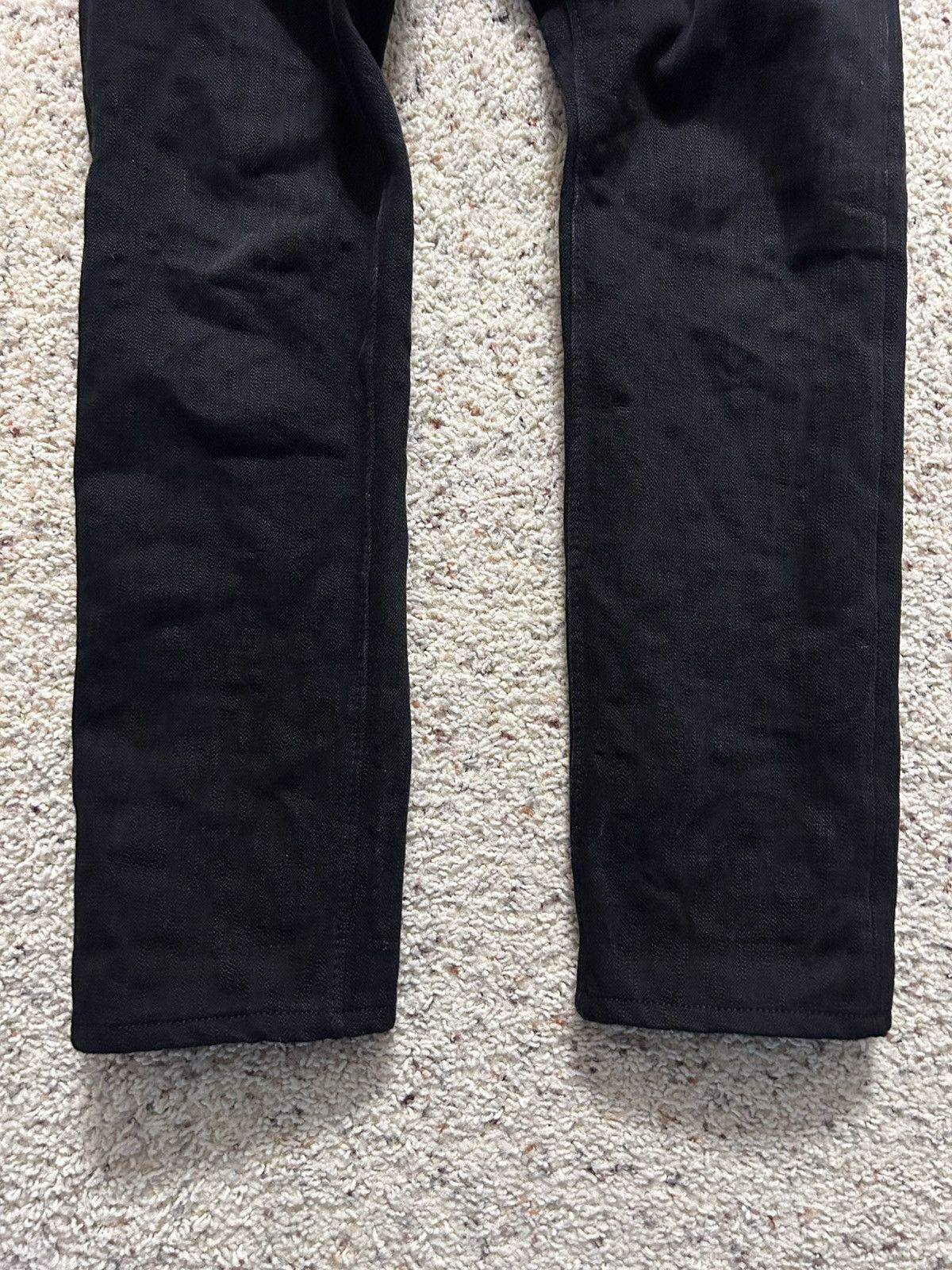 Pure Blue Japan Pure Blue Japan EX-BB-013 Extra Slub Black Slim Tapered (31) Size US 31 - 4 Thumbnail