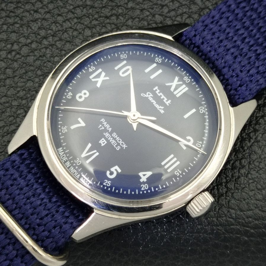HMT AUTHENTIC HMT JANATA INDIAN WINDING MENS WATCH a430033-a Size 38 - 6 Thumbnail