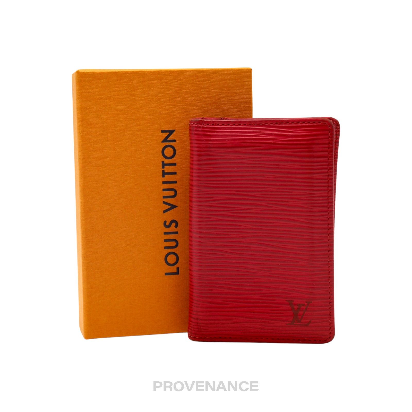 Louis Vuitton 🔴 Louis Vuitton Pocket Organizer - Red Epi Leather Size ONE SIZE - 1 Thumbnail