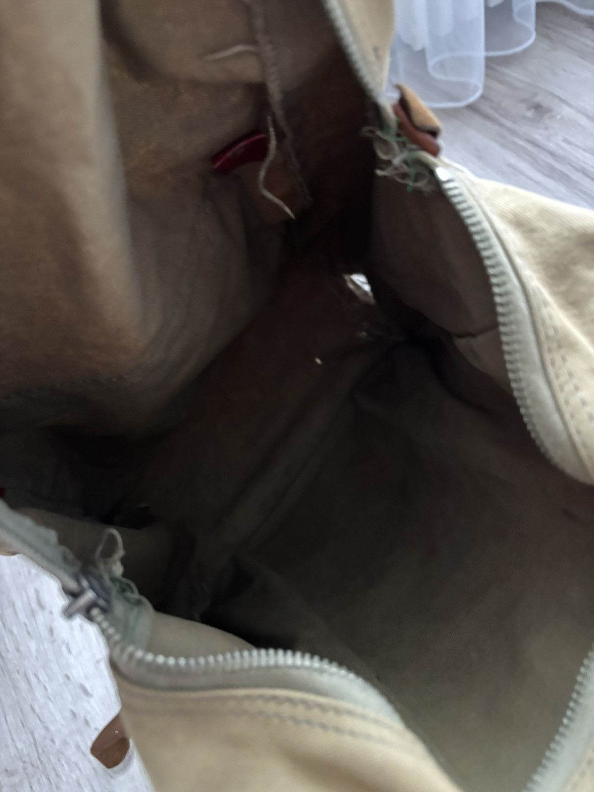 Other Vintage German Canvas & Leather Small Daypack 1950s–1970s Size ONE SIZE - 23 Thumbnail