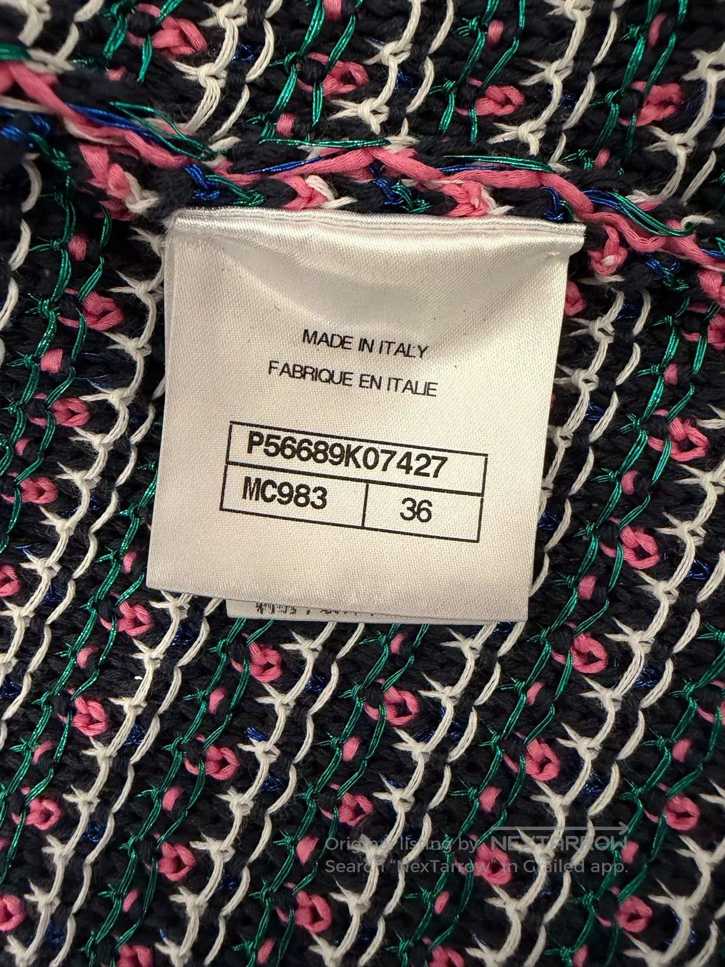 Chanel Chanel Striped Knit Cardigan Size 36. Size US S / EU 44-46 / 1 - 6 Thumbnail