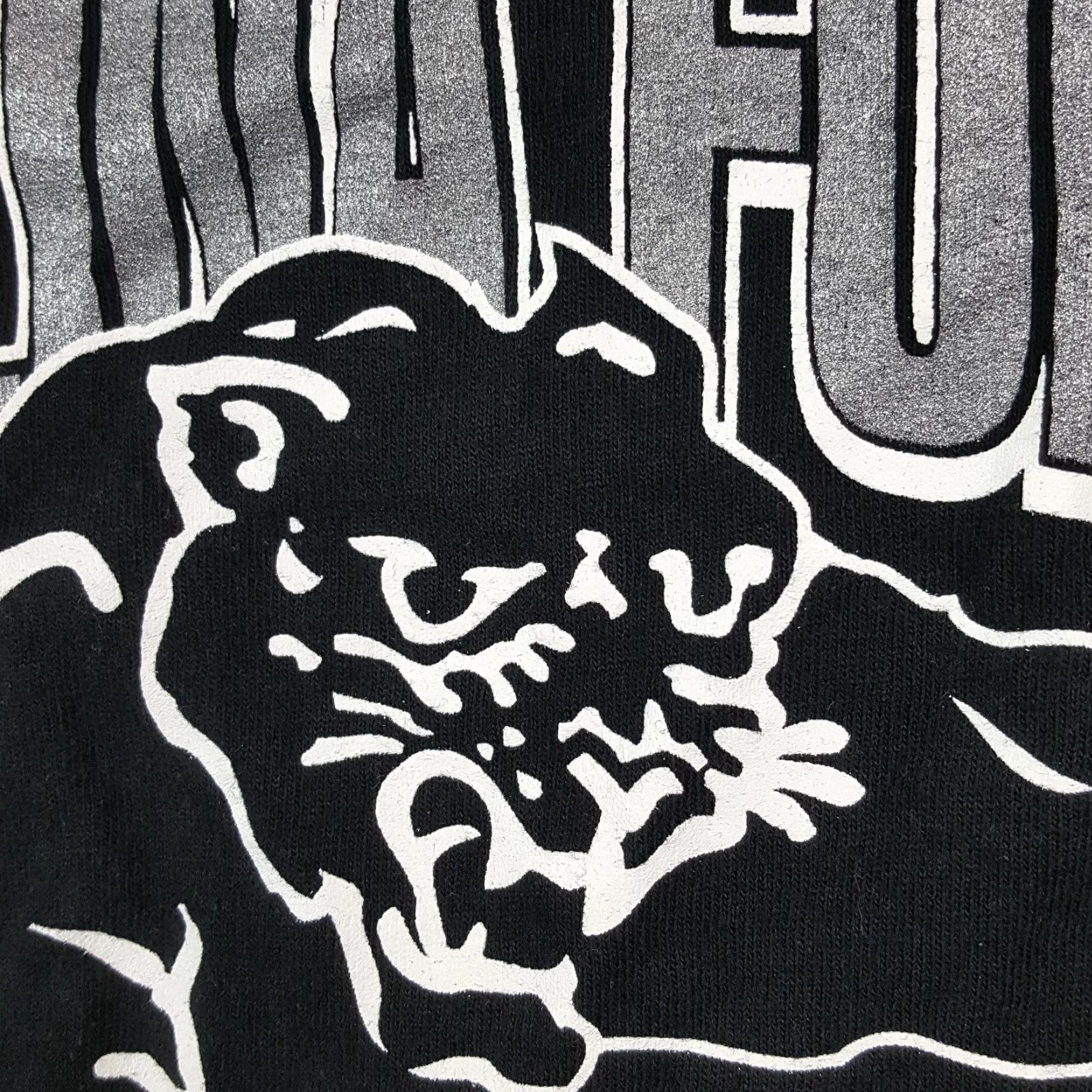 Fruit Of The Loom VINTAGE Carolina Panthers T-Shirt Long Sleeve XS Black Crew Neck 1990s School Football Baseball Collegiate Embroidered Logo Men Size US XS / EU 42 / 0 - 3 Thumbnail