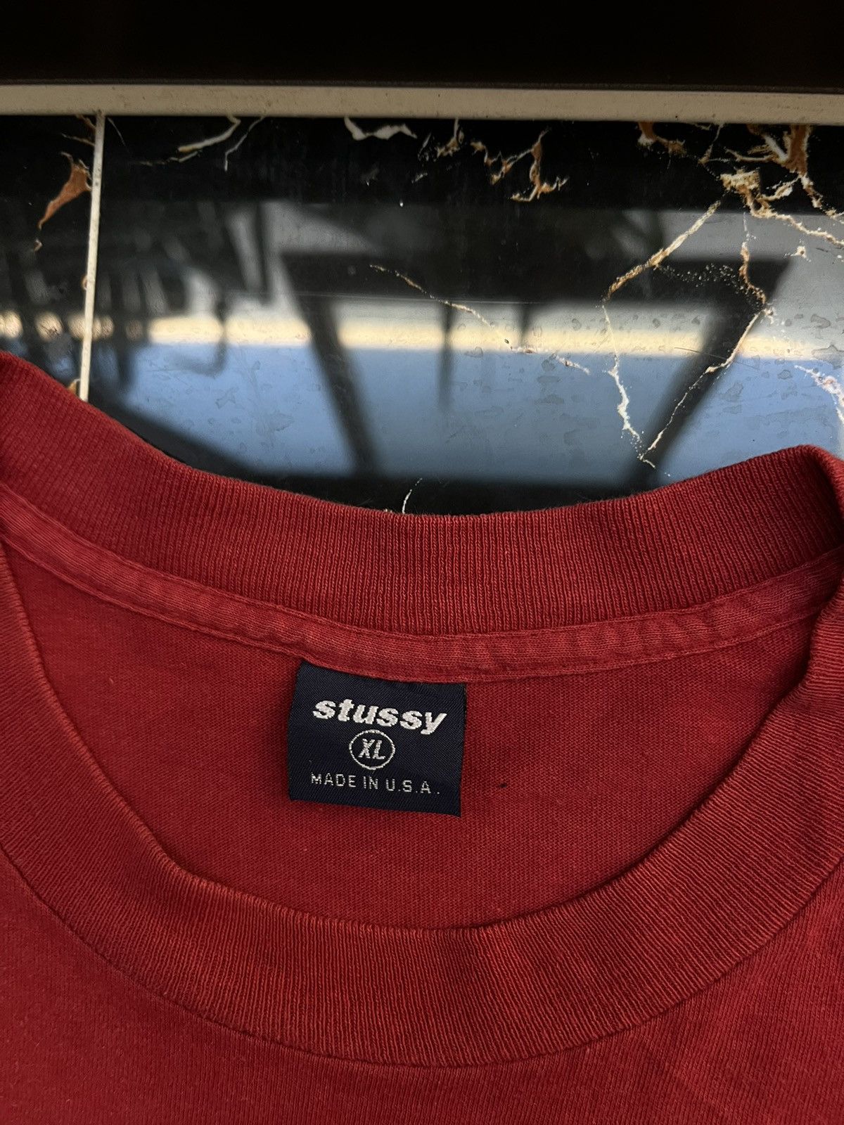 Stussy × Vintage 90's STUSSY INTERNATIONAL LOGO VERY RARE Y2K TEE MADE IN USA Size US XL / EU 56 / 4 - 3 Thumbnail