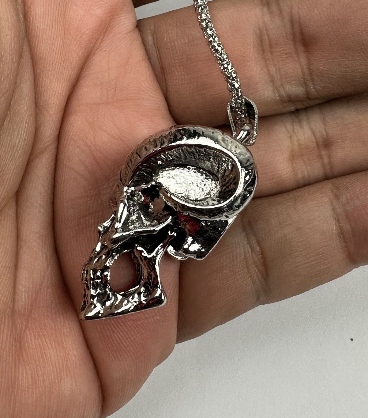 Seditionaries metal punk style skull necklace Size ONE SIZE - 4 Thumbnail