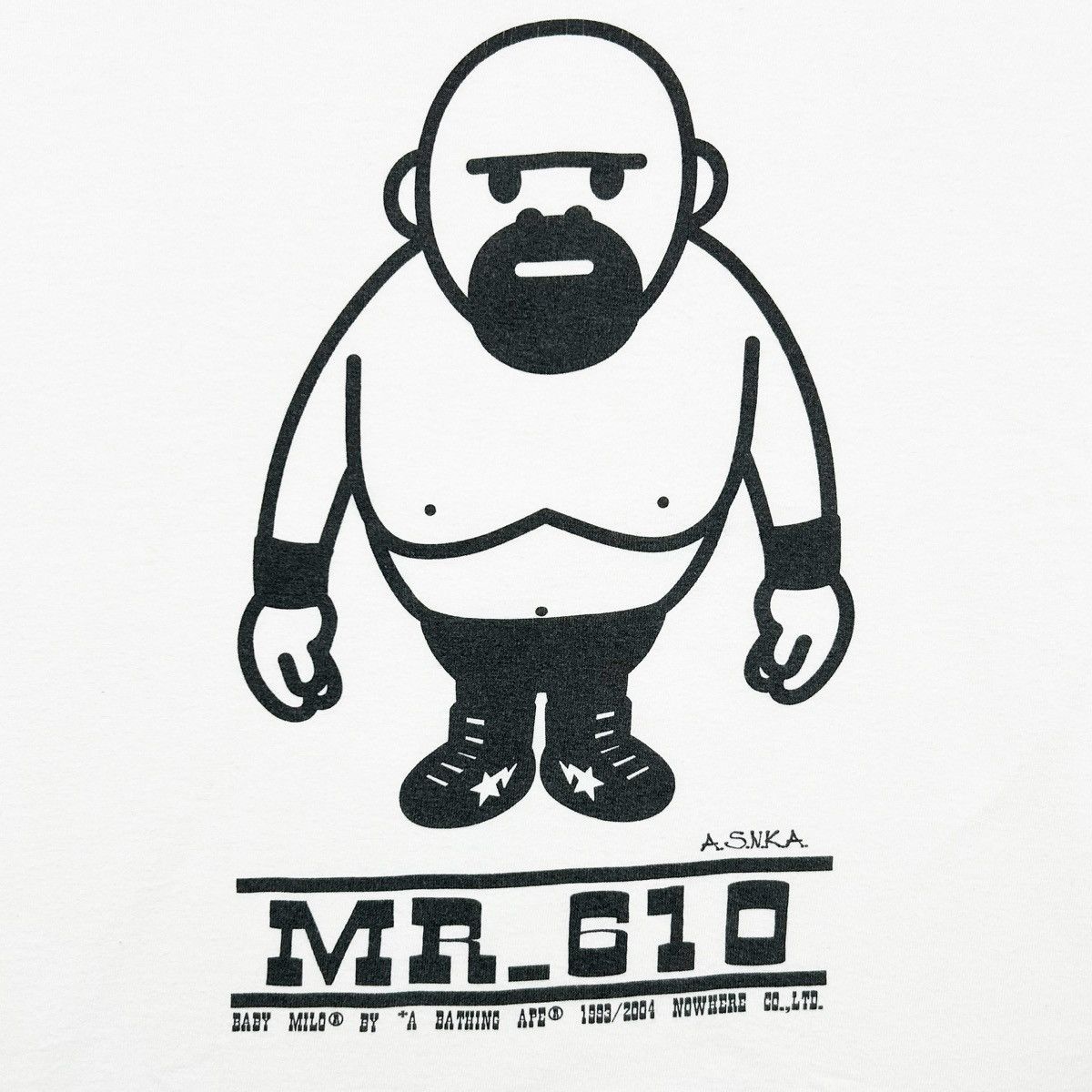 Bape Bape Pro Wrestler Mr 610 Keiji Muto Tee Size US L / EU 52-54 / 3 - 2 Thumbnail