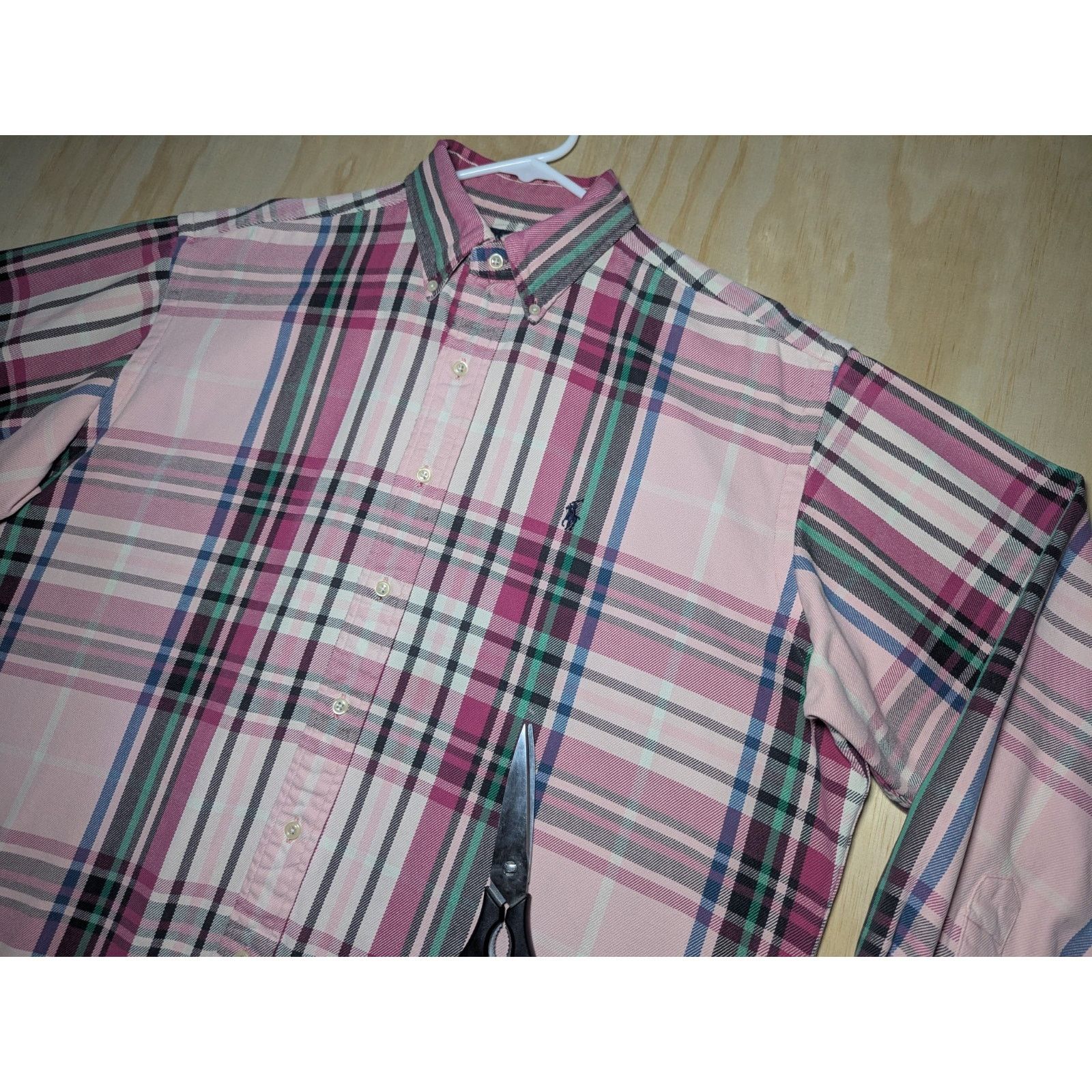 Polo Ralph Lauren Ralph Lauren Men's Large Blake Heavy Button Down Shirt Pink Size US L / EU 52-54 / 3 - 7 Thumbnail