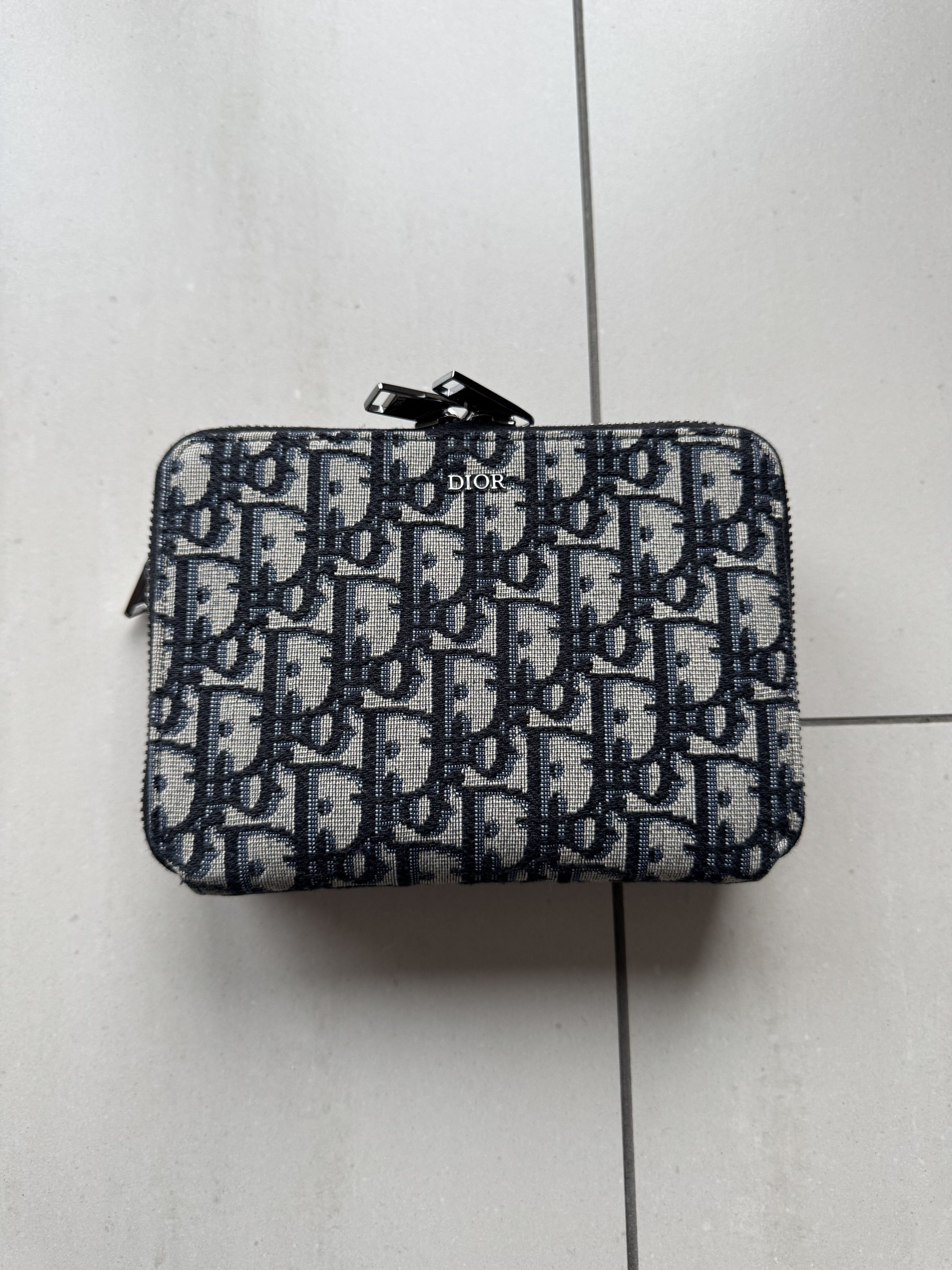 Dior ior Pouch with Strap in Dior Oblique Jacquard Size ONE SIZE - 3 Thumbnail