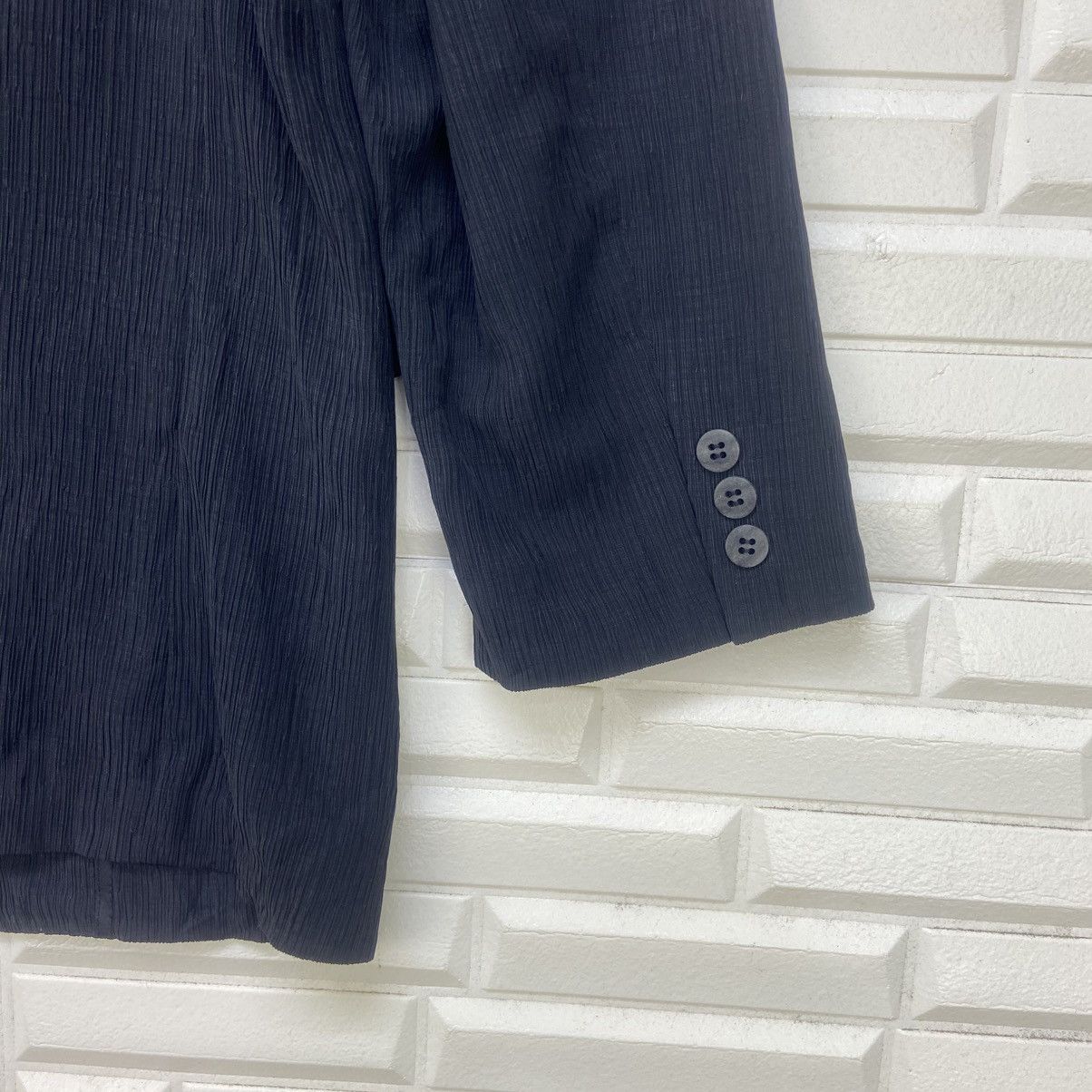 Japanese Brand Japanese Brand Pleat Please Style Pleated Blazer Coat Size US M / EU 48-50 / 2 - 8 Thumbnail