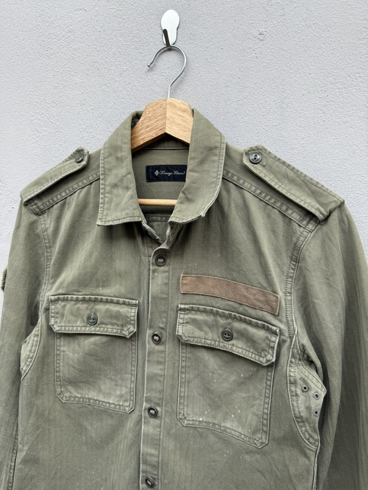 Lounge Lizard Lounge Lizard 60s Military Issued Herringbone Twill Army Size US S / EU 44-46 / 1 - 2 Thumbnail