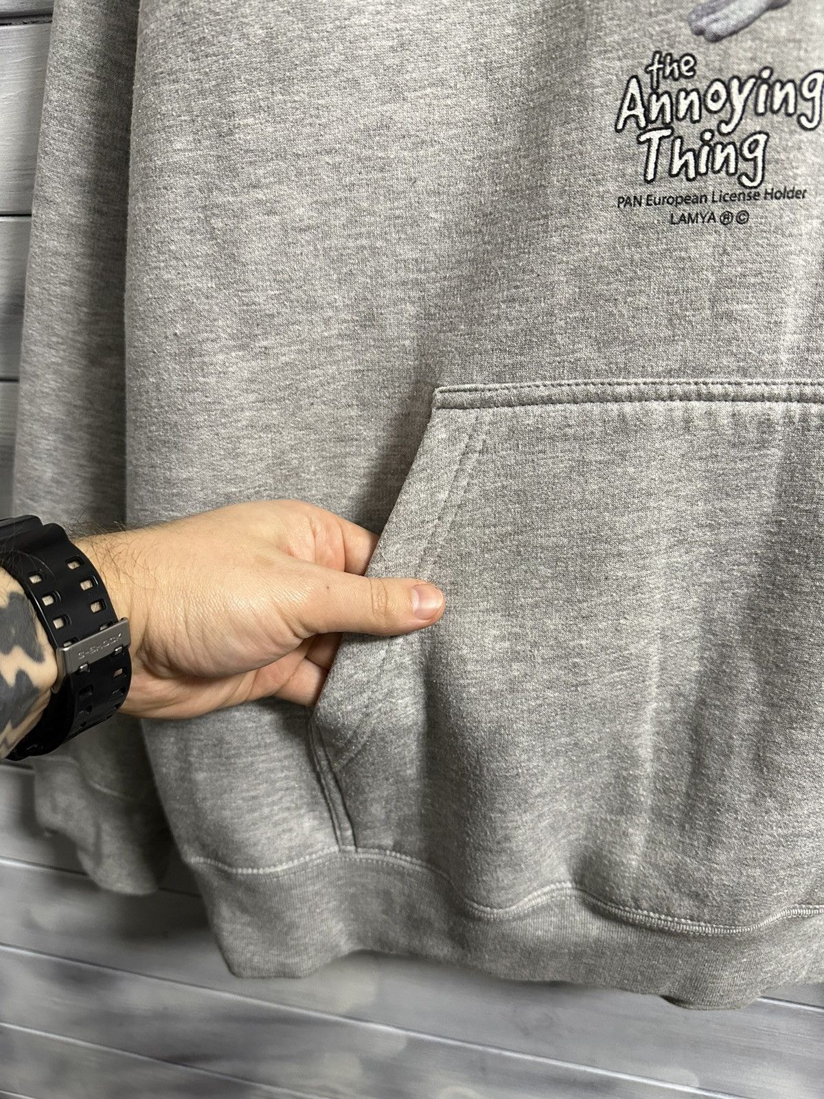Vintage Rare Vintage Hoodie Crazy Frog The Annoying Thing Lamya Size US M / EU 48-50 / 2 - 5 Thumbnail