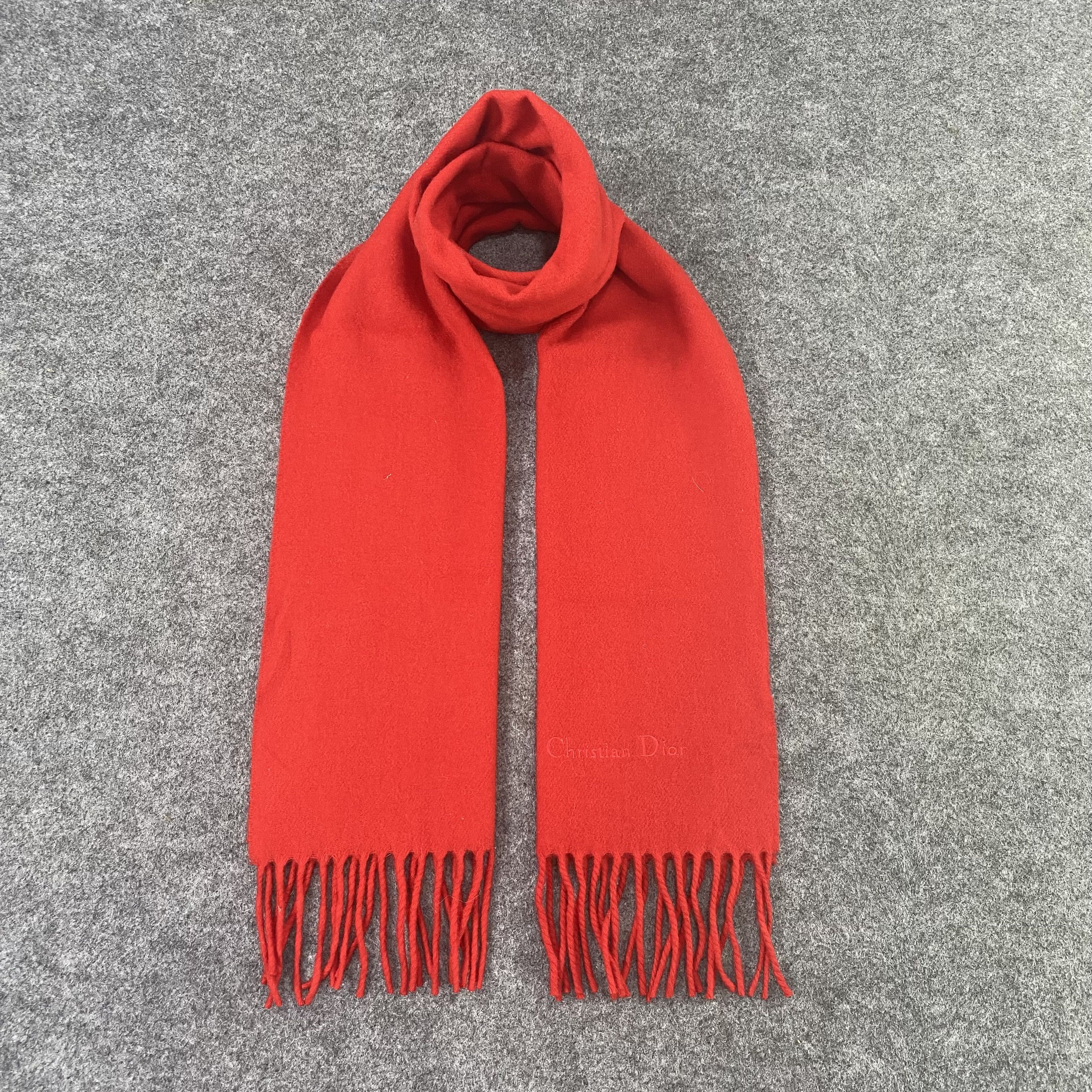 Christian Dior Monsieur Christian Dior Scarf / Muffler / Neckwear -T1125 Size ONE SIZE - 1 Thumbnail