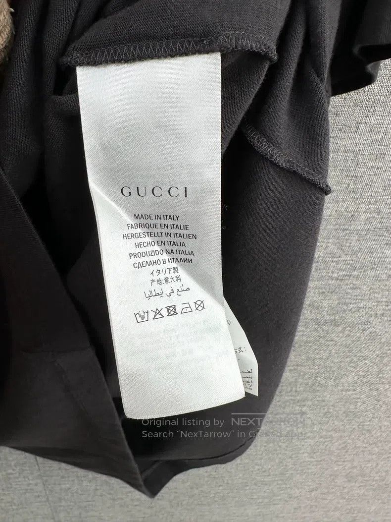 Gucci Gucci Sanskrit graffiti black short sleeves Size US S / EU 44-46 / 1 - 4 Thumbnail