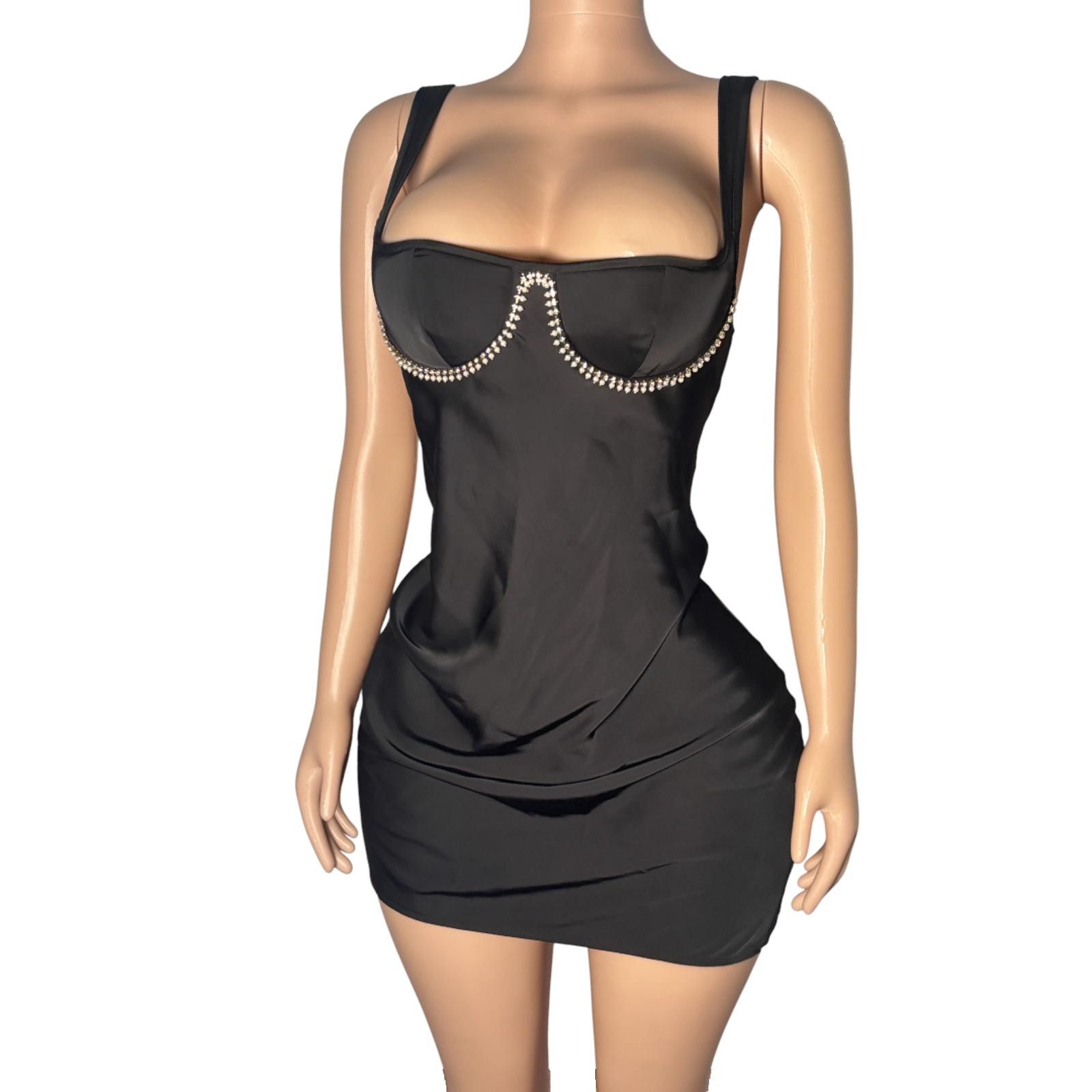 Other Rumored Brand Women's Black and Silver Cocktail Dress Size S / US 4 / IT 40 - 2 Thumbnail