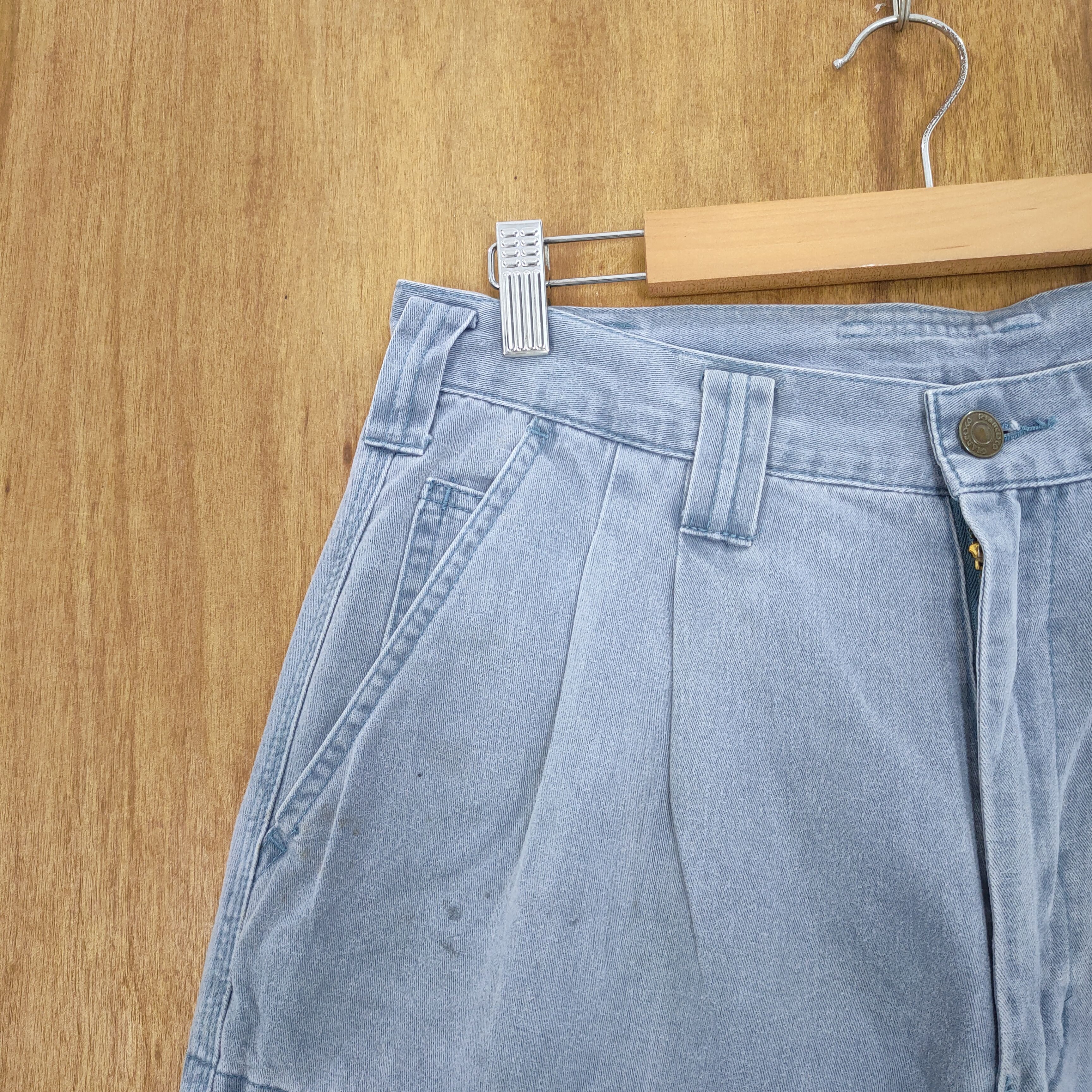 Japanese Brand × Vintage VINTAGE JAPANESE BRAND FADED WORKWEAR CARGO PANTS Size US 30 / EU 46 - 4 Thumbnail
