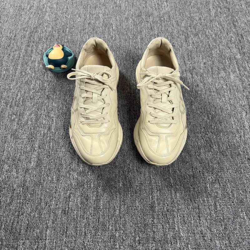Gucci Gucci Rhyton Logo Low-Top Dad Sneakers - Size US 11 / EU 44 - 1 Thumbnail