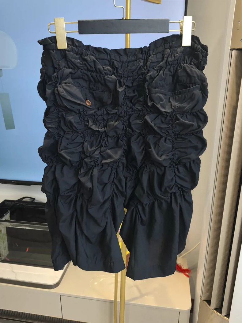 Comme des Garcons Comme Des Garcons size S Black pleated shorts Size 24" / US 00 / IT 34 - 4 Thumbnail