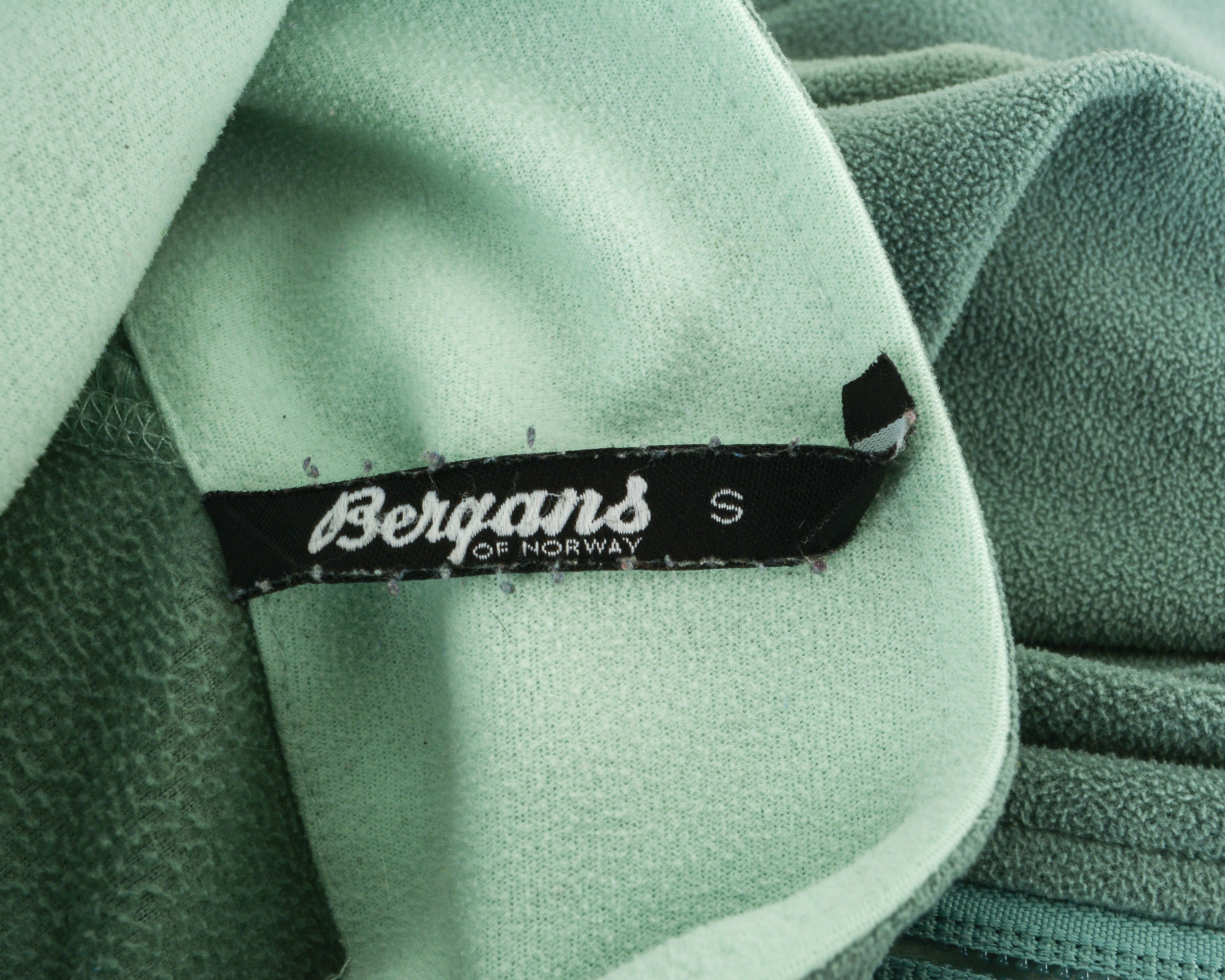 Designer BERGANS OF NORWAY Women S Fleece Jumper Green Zip Up Jacket Size S / US 4 / IT 40 - 6 Thumbnail