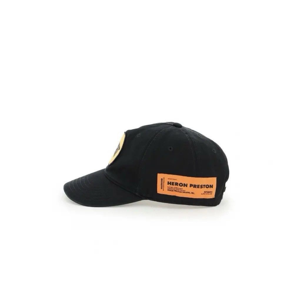 Heron Preston Heron Preston x Caterpillar Patch Baseball Cap Black OS NWT Size ONE SIZE - 2 Thumbnail