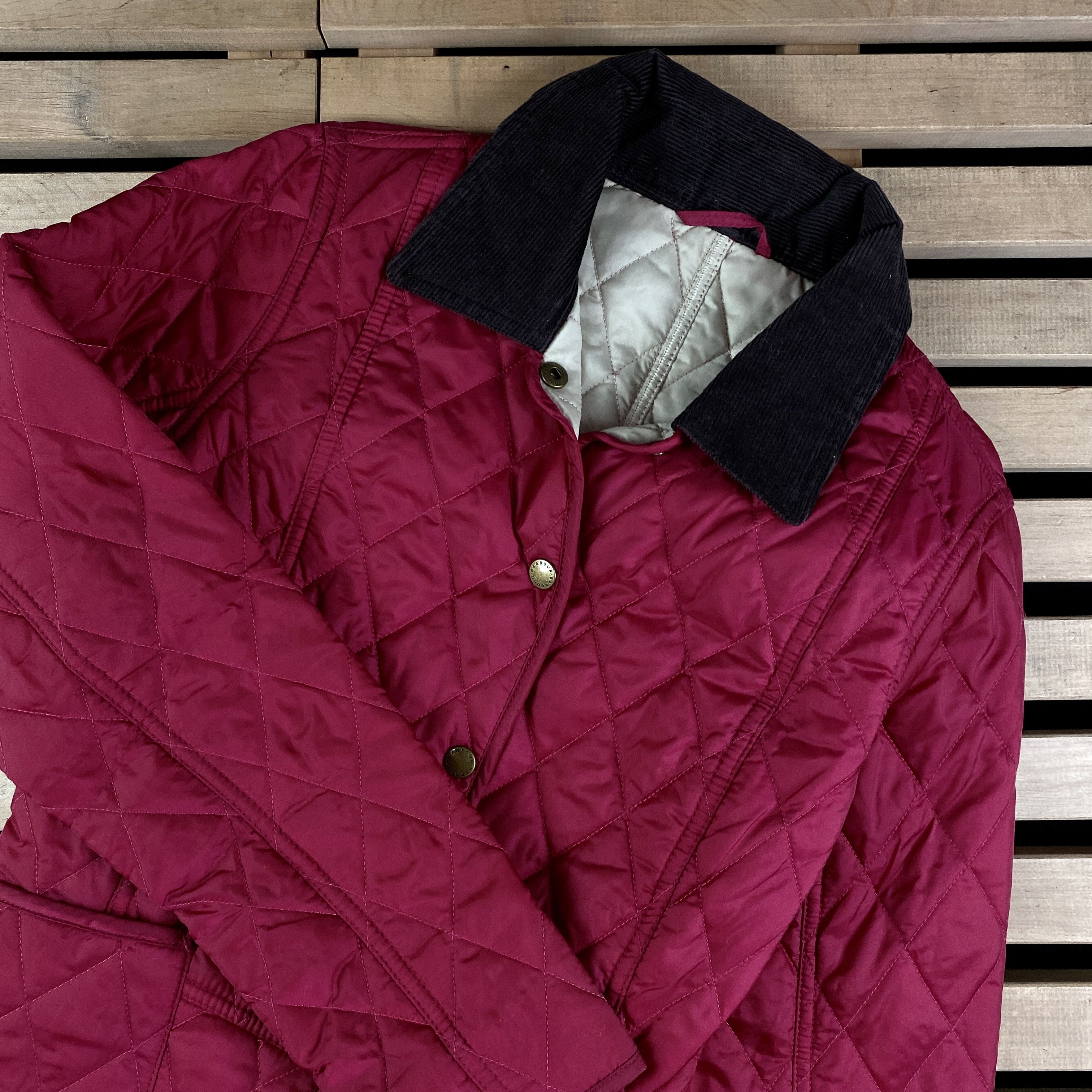 Barbour Womens Jacket Barbour Summer Liddesdale Quilt Size US 8 Size M / US 6-8 / IT 42-44 - 2 Thumbnail