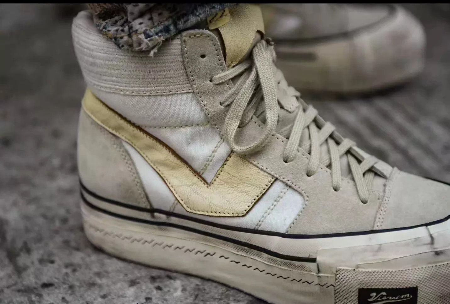Visvim visvim 22AW Zephyr Hi G.Patten Ivory 11 Size US 11 / EU 44 - 8 Thumbnail