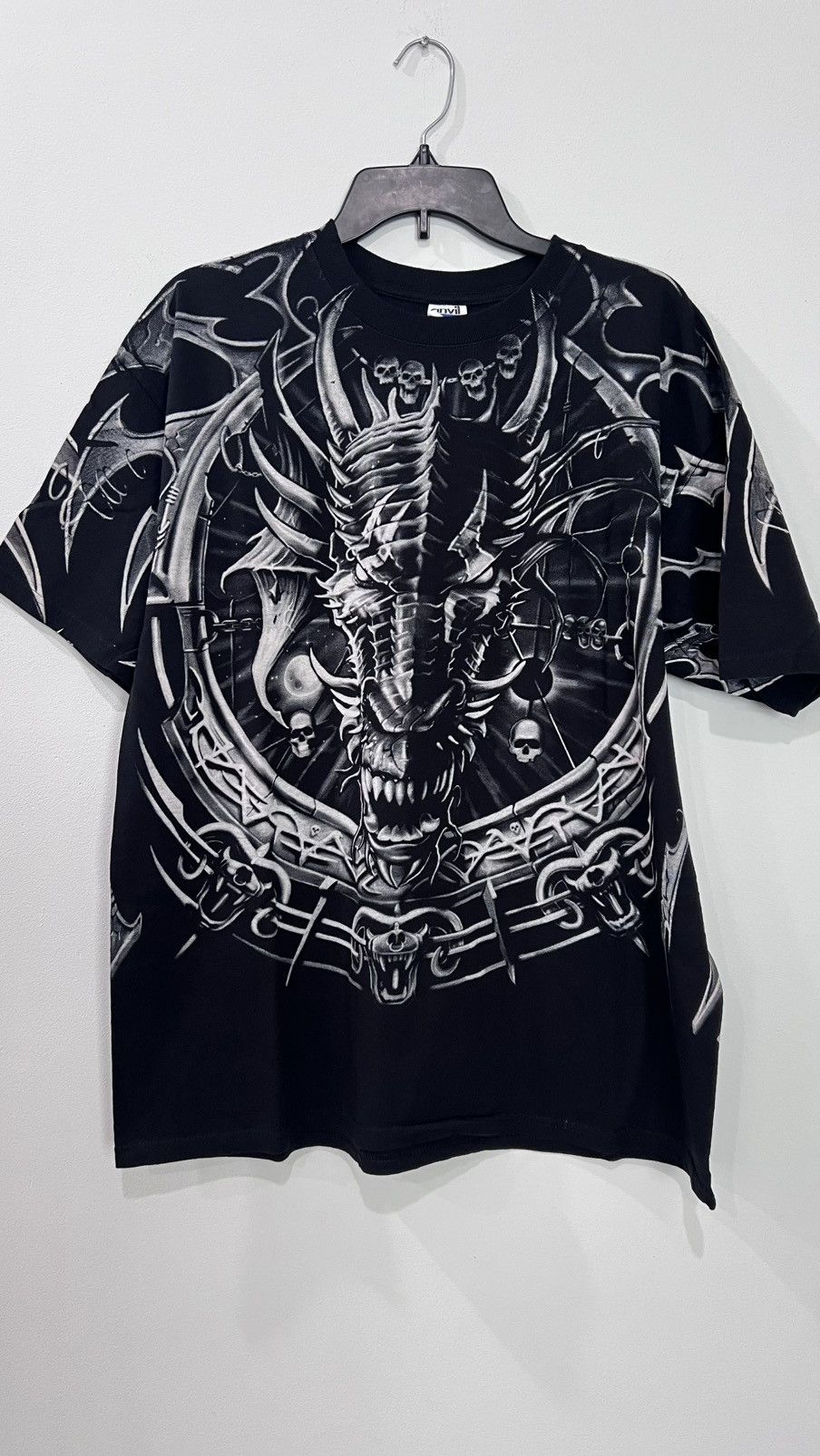 Liquid Blue 2008 Liquid Blue AOP Dragon Tee - Anvil Tag Size XL Size US XL / EU 56 / 4 - 1 Thumbnail