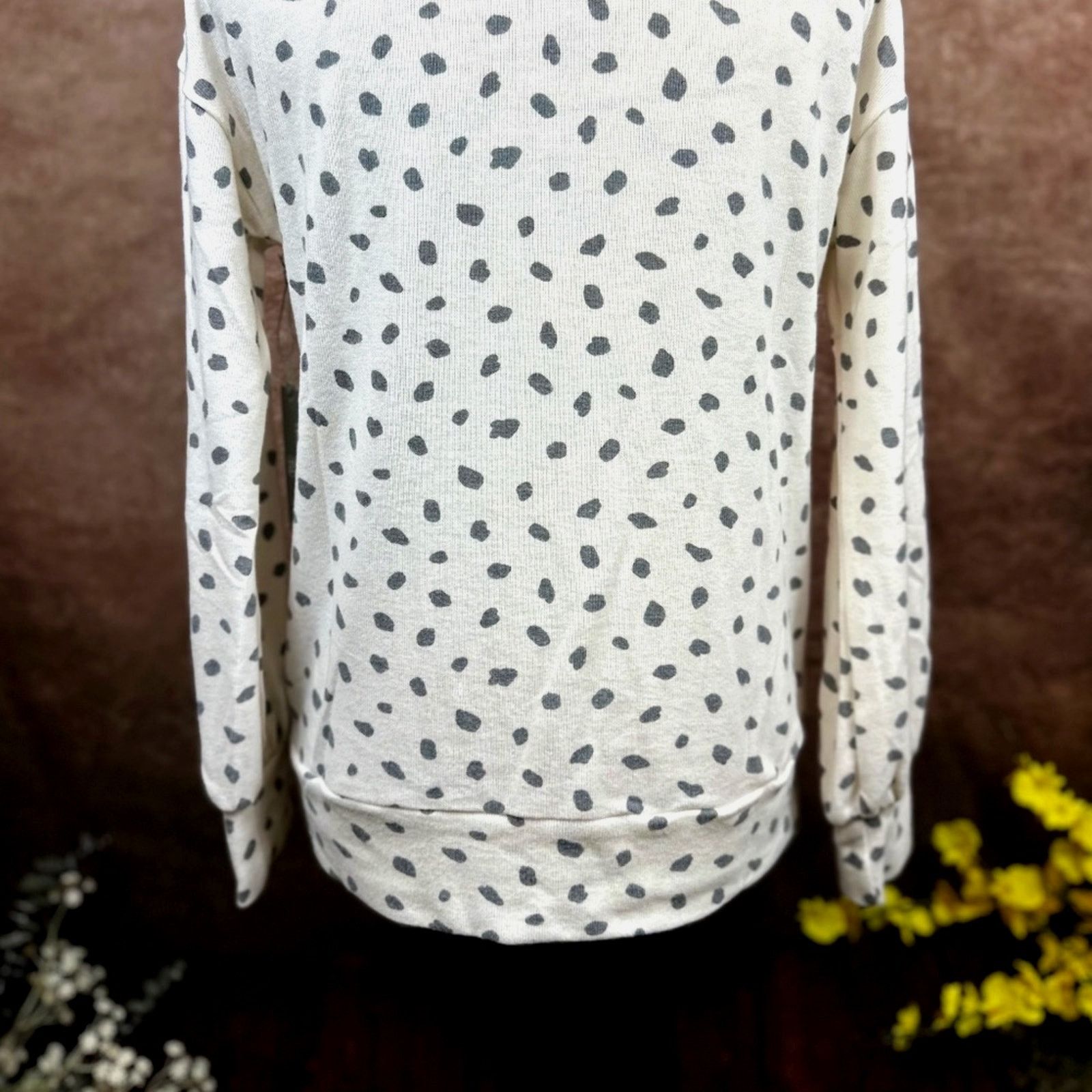 TART Collections Tart Collections Cheetah Print Ribbed Sweater Cheetah Dot M Size M / US 6-8 / IT 42-44 - 12 Thumbnail