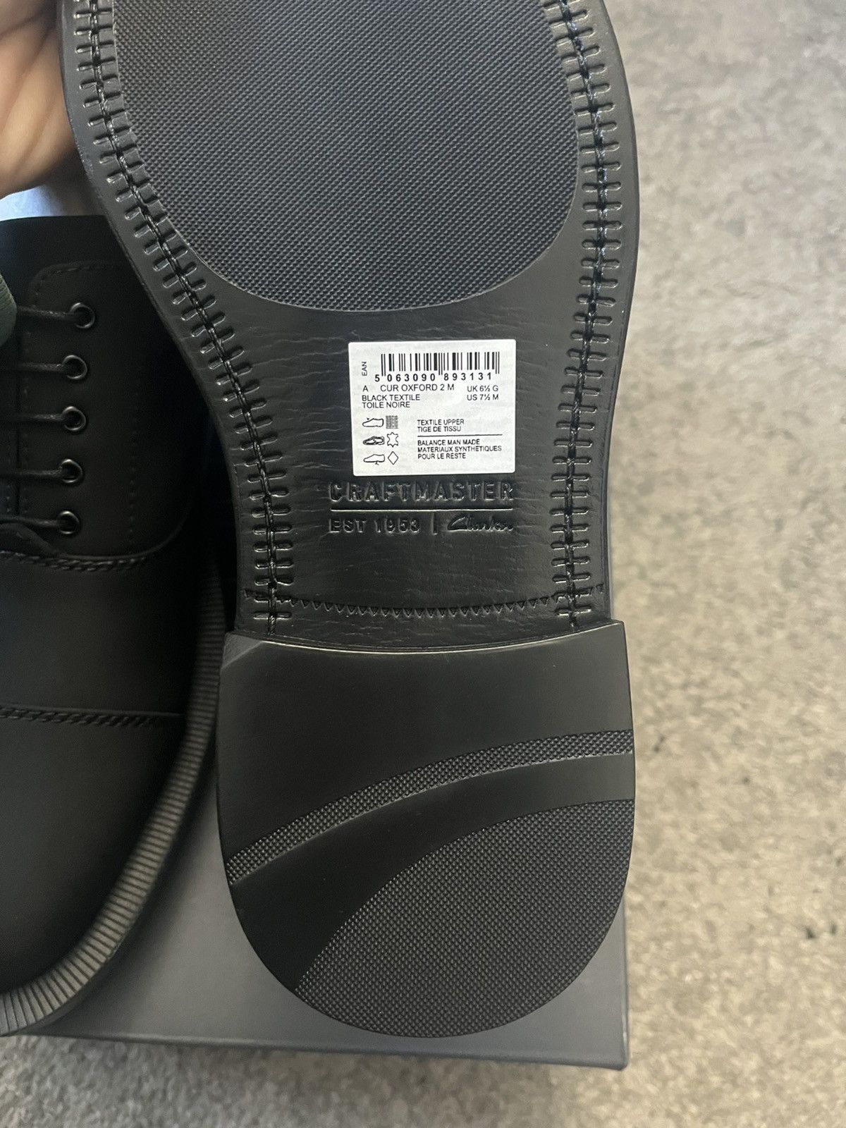 Clarks Clark’s Cur Oxford 2 MARTINE ROSE Black 26178355 Clarks 7.5 Size US 7.5 / EU 40-41 - 4 Thumbnail