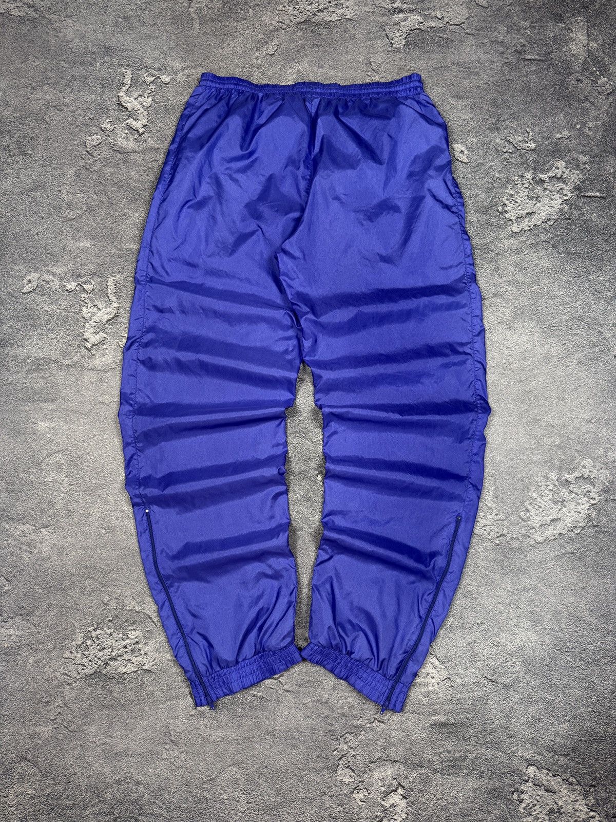 Vintage Vintage Nike track pants nylon purple 90s (size M) Size US 35 - 2 Thumbnail