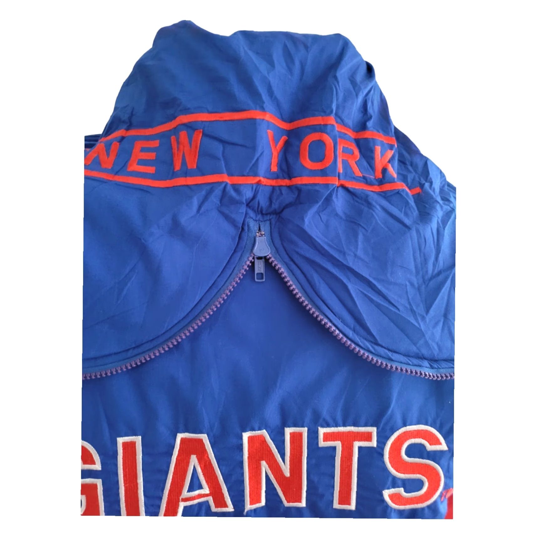NFL NFL New York Giants XL Jacket - TRIPLE FAT Goose Duck Turbo Sport Parka Down Padded Red/Blue Jacket for Men XL Size US XL / EU 56 / 4 - 2 Thumbnail