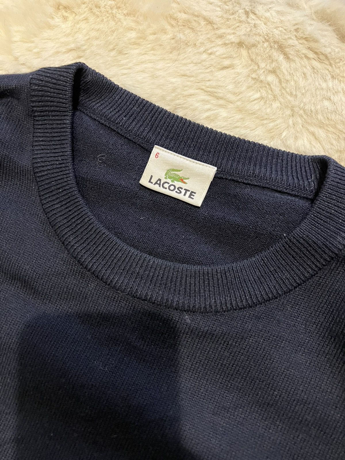 Lacoste Lacoste vintage wool sweater old money 90s Size US L / EU 52-54 / 3 - 5 Thumbnail