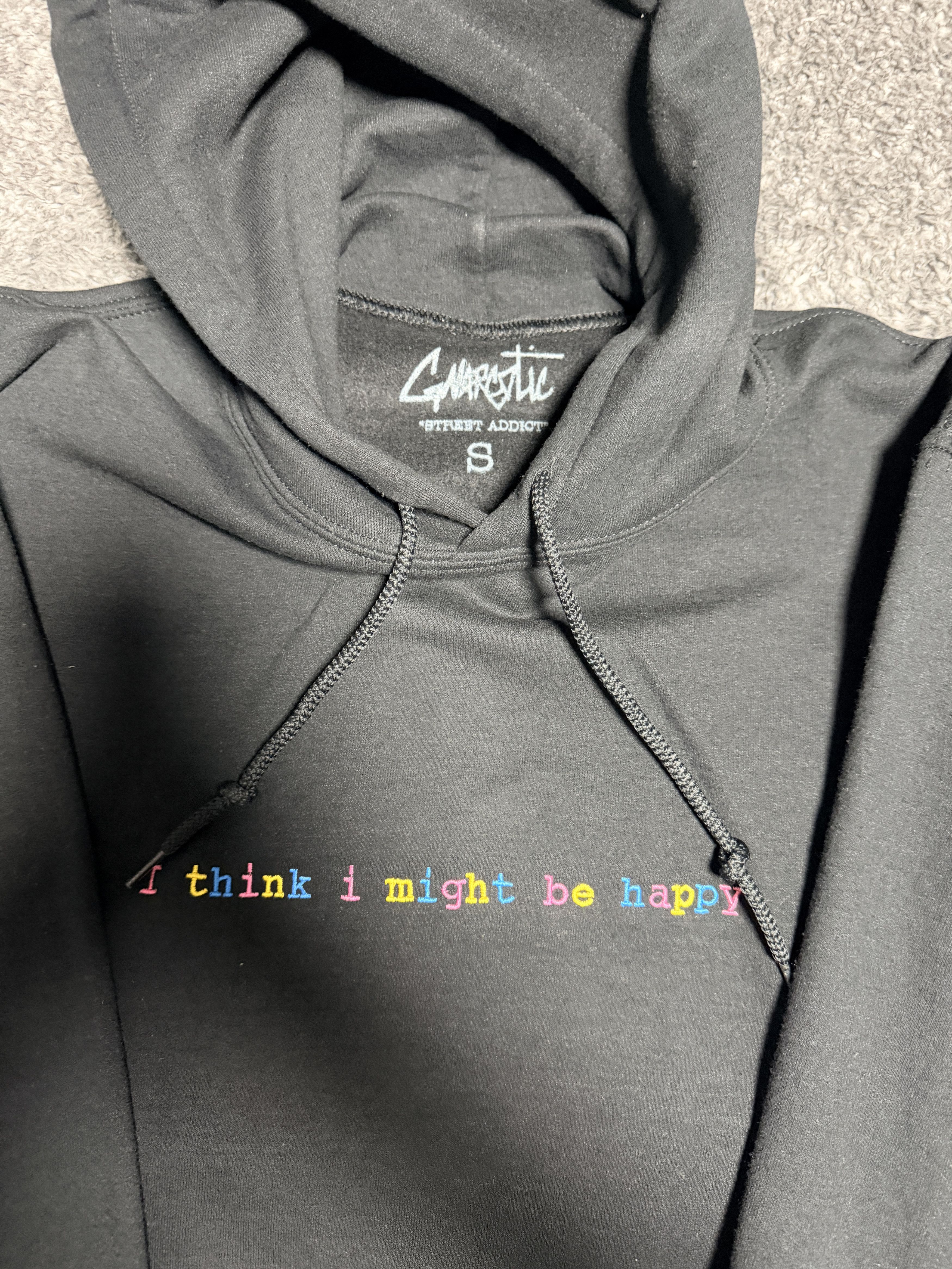 Gnarcotic I THINK I MIGHT BE HAPPY HOODIE (2018) Size US S / EU 44-46 / 1 - 2 Thumbnail