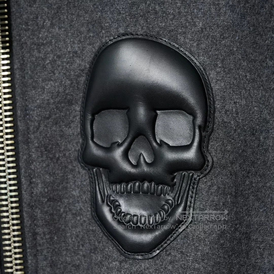 Philipp Plein Philipp Plein Men's Skull Patchwork Jacket. Size US M / EU 48-50 / 2 - 3 Thumbnail
