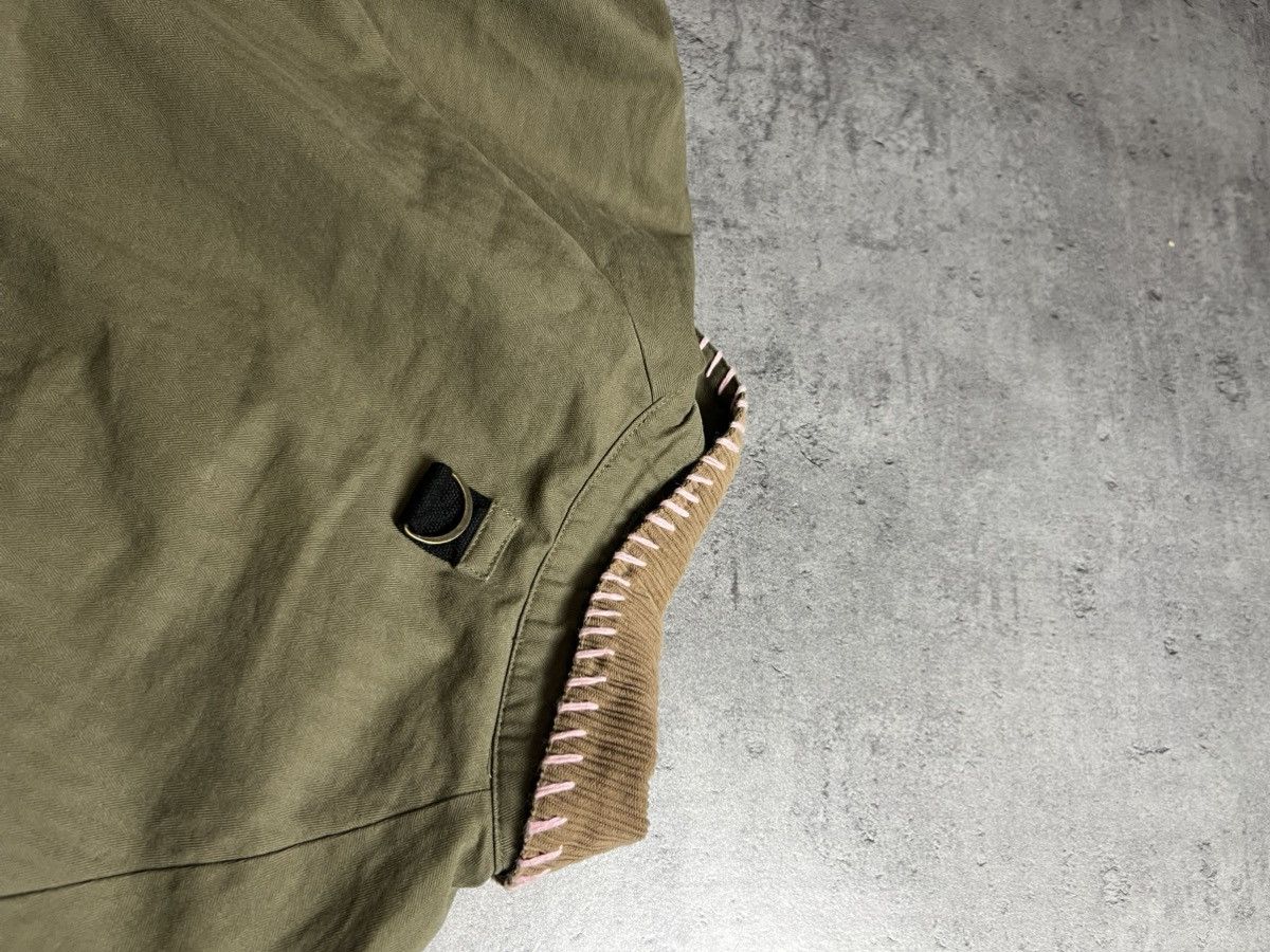 Other Y2k cropped boxy khaki fashion bomber jacket Size US M / EU 48-50 / 2 - 7 Thumbnail