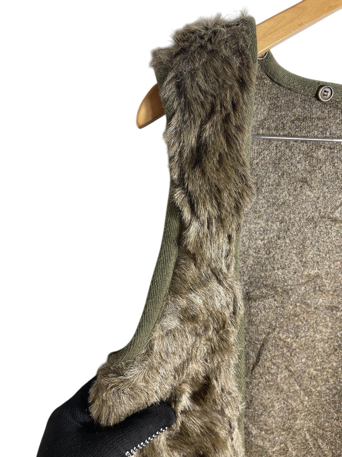 If Six Was Nine × Japanese Brand Japanese Brand Paravion Co.Ltd fur inner coat Size ONE SIZE - 3 Thumbnail