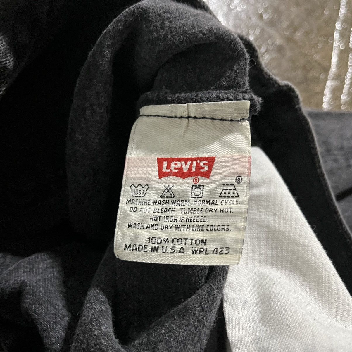 Levi's × Vintage Crazy Vintage 90s Levi's 501 Button Fly Made In USA Jeans Size US 30 / EU 46 - 10 Thumbnail