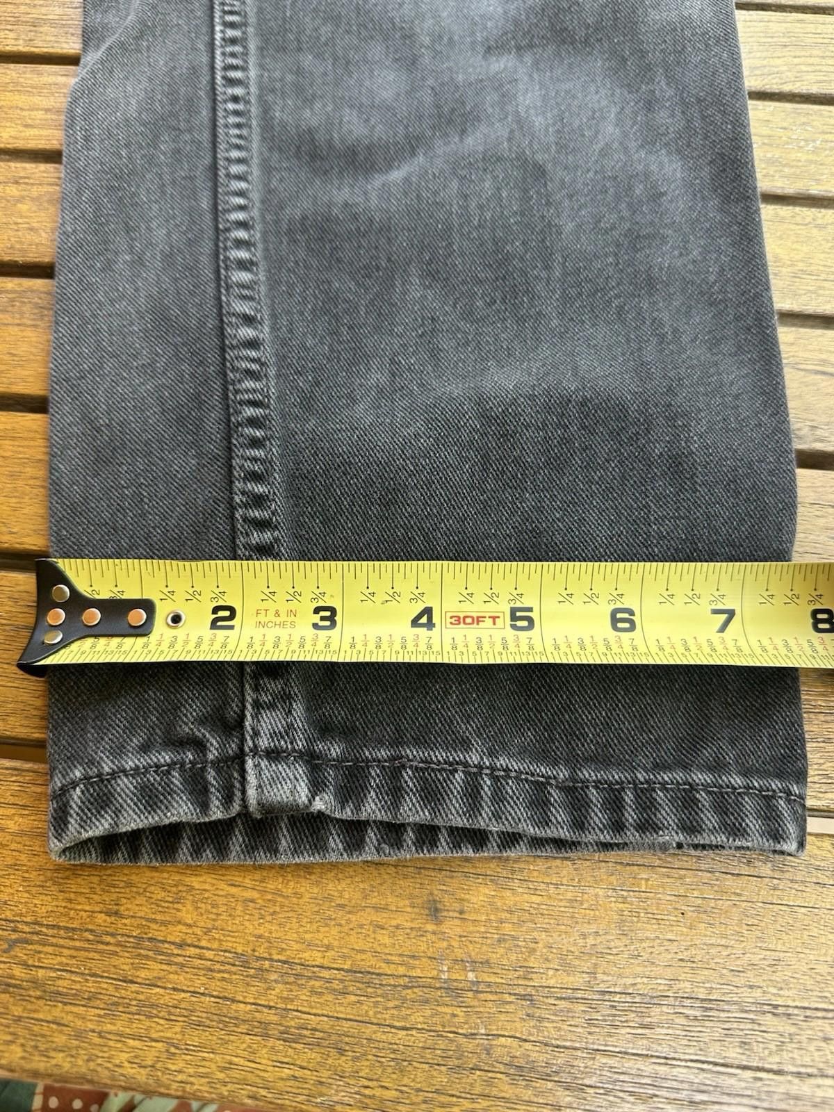 Levi's Levi's 560 Jeans Men's Size 34x32 Black Loose Fit Tapered Size US 34 / EU 50 - 9 Thumbnail