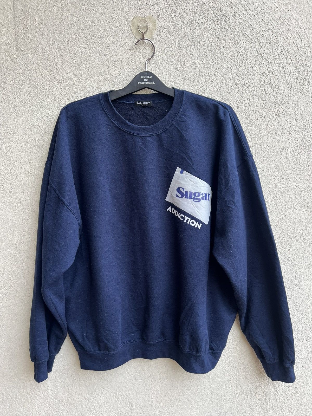 20471120 Vintage Milk Boy Japan Sugar Addiction Oversized Sweatshirt Size US XL / EU 56 / 4 - 22 Thumbnail