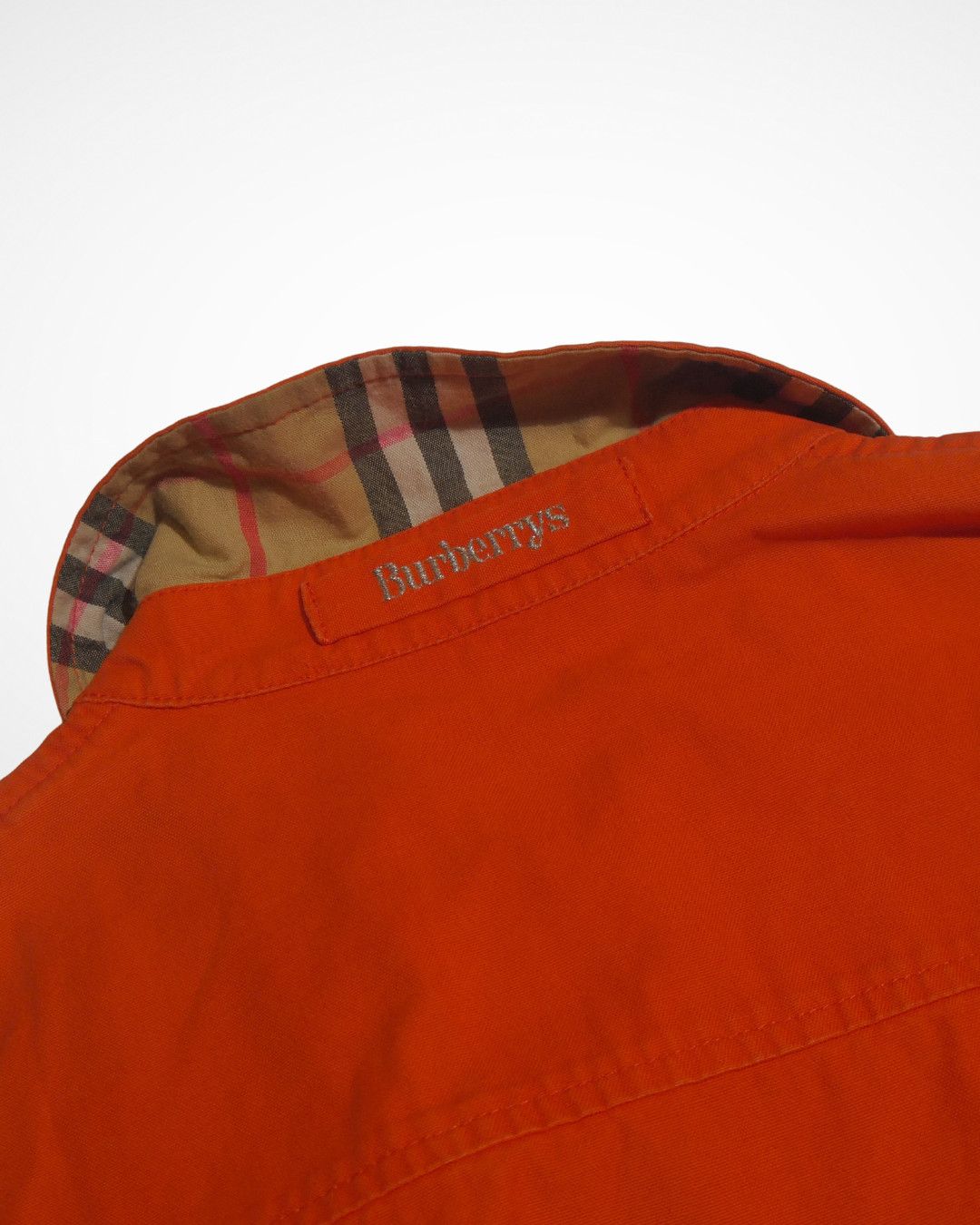 Burberry Prorsum 1980s Fireman Orange Cropped Work Jacket Size US M / EU 48-50 / 2 - 8 Thumbnail