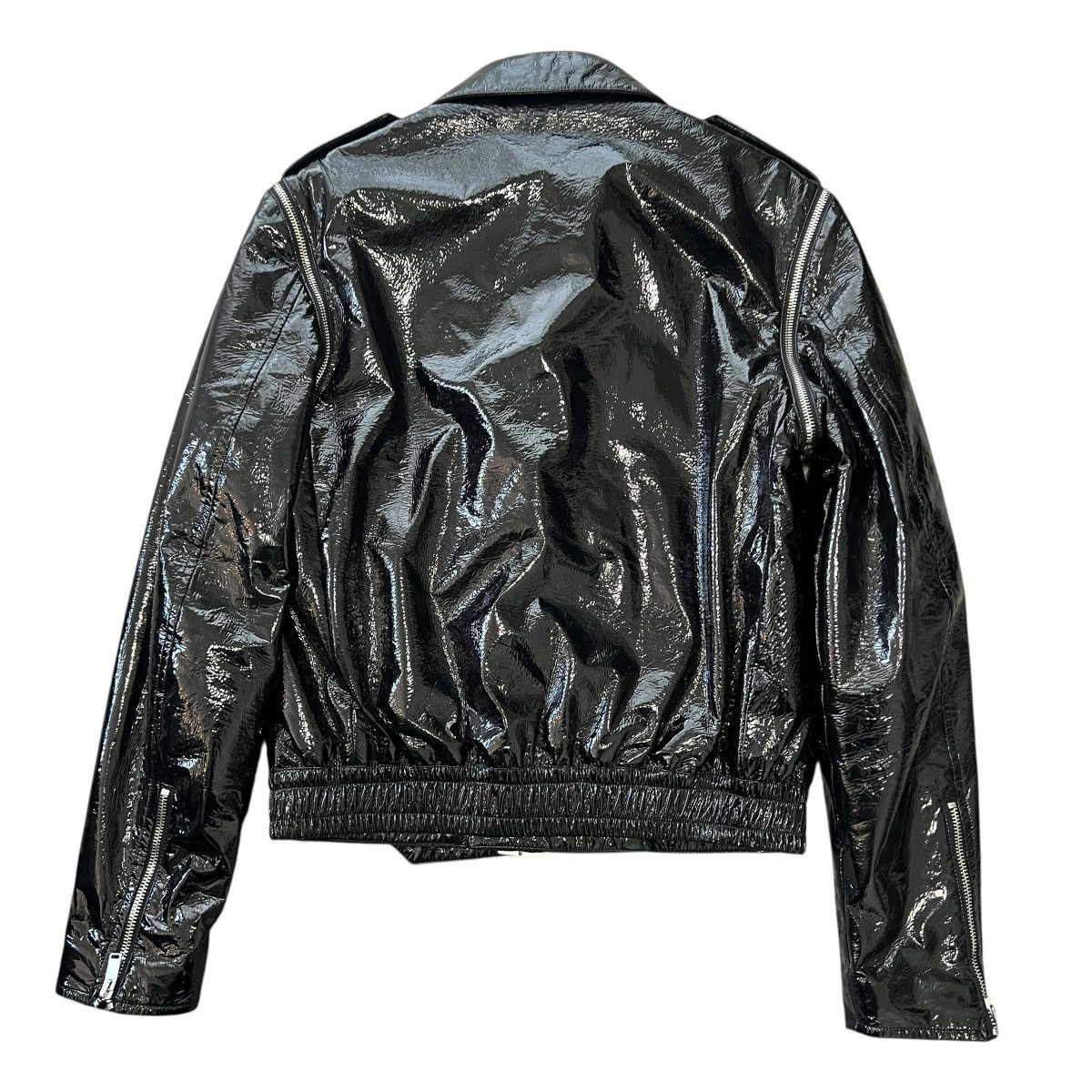 Saint Laurent Paris SAINT LAURENT HEDI 15AW Leopard Patents Double Riders Jacket Size US M / EU 48-50 / 2 - 11 Thumbnail