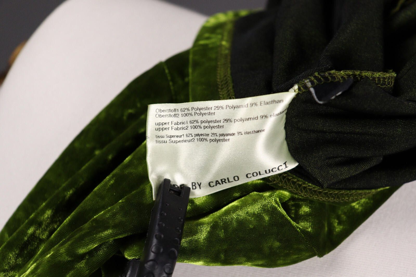 Carlo Colucci Carlo Colucci Women Green Designer Top Shirt Size 36 Size M / US 6-8 / IT 42-44 - 9 Thumbnail