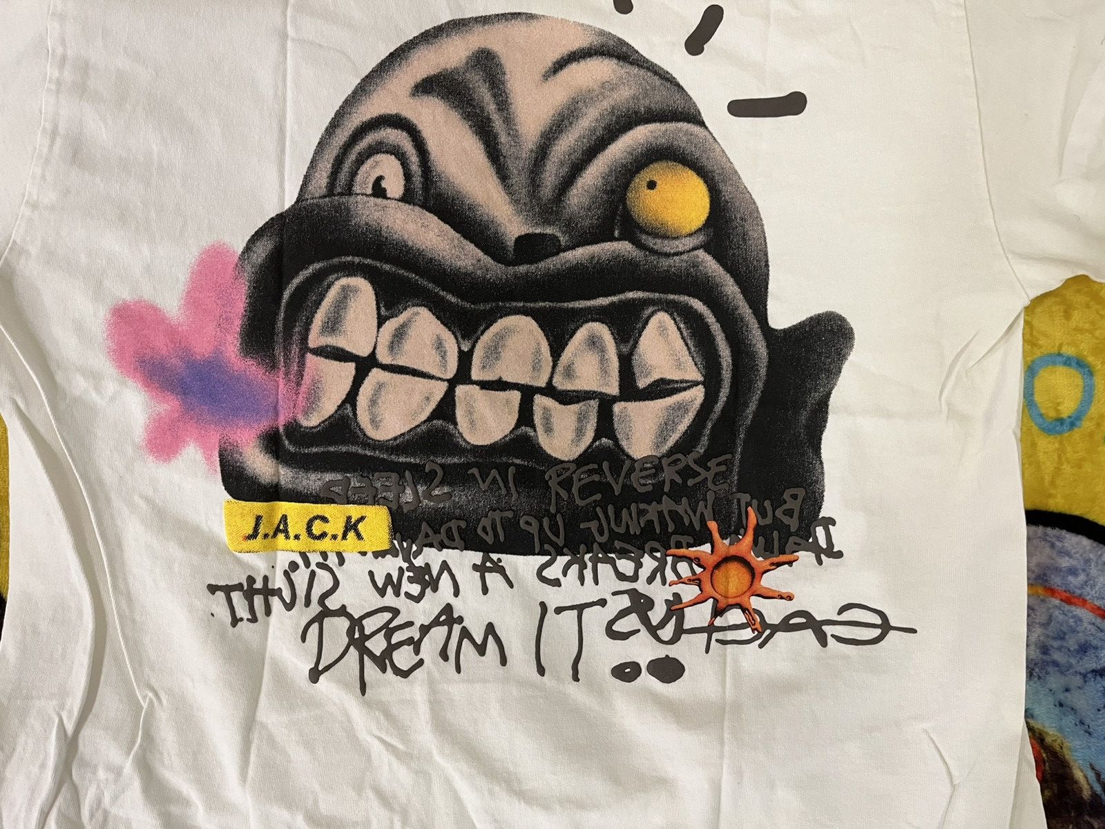 Travis Scott Travis Scott Air Records T-shirt Size US L / EU 52-54 / 3 - 4 Thumbnail