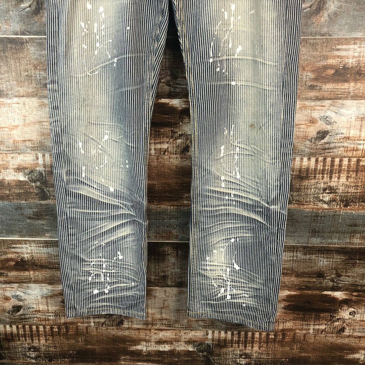 Japanese Brand Japanese Brand vintage tactical Stripe White Pants #A2121 Size US 32 / EU 48 - 6 Thumbnail