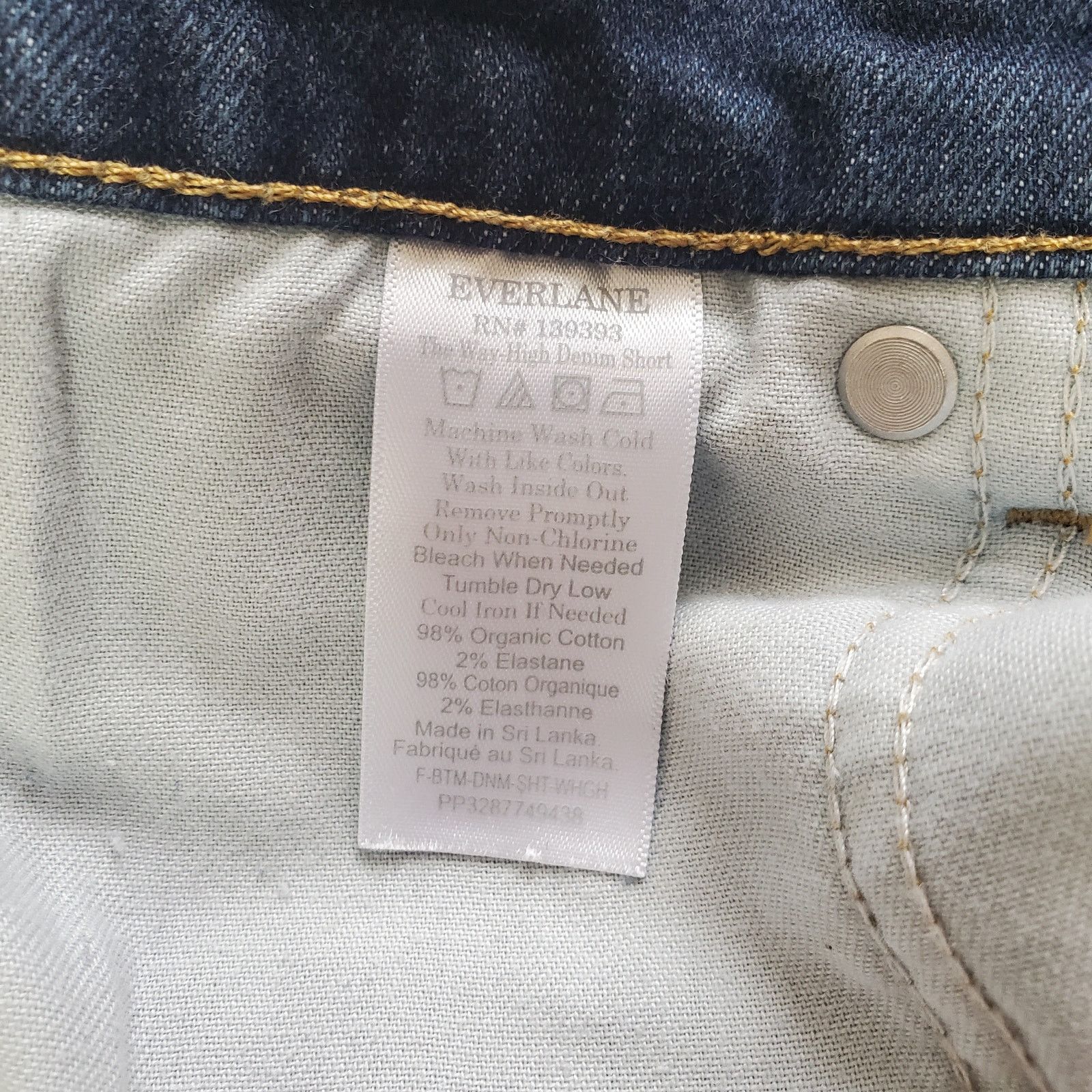 Everlane Everlane Way High Jean Shorts 27 / 4 Size 27" / US 4 / IT 40 - 2 Thumbnail