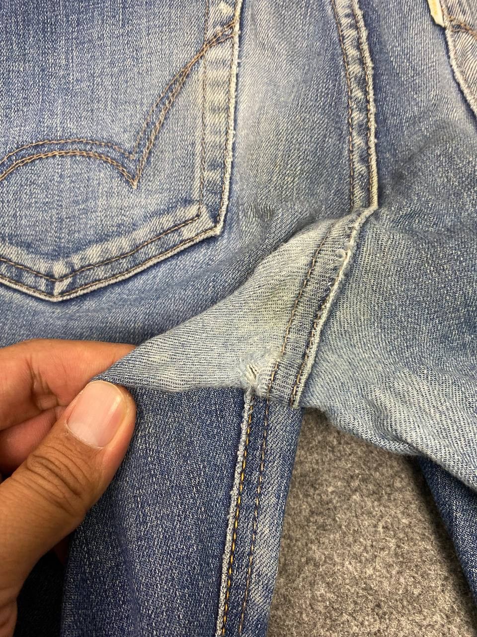 Edwin vintage edwin japanese brands distressed denim Size 32" / US 10 / IT 46 - 4 Thumbnail