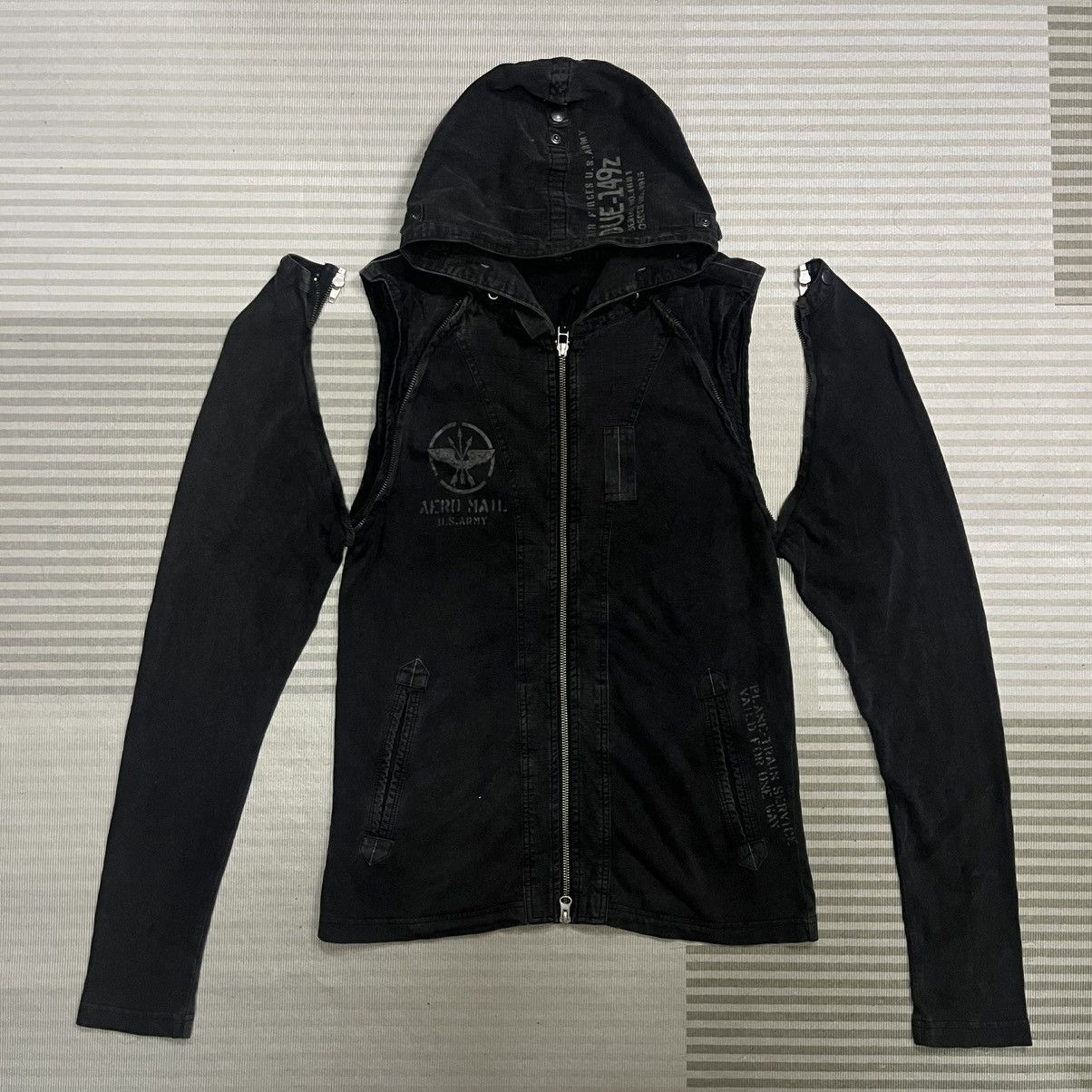 Avirex Vintage Avirex U.S Army Detachable Sleeve Hooded Vest/Jacket Size US M / EU 48-50 / 2 - 1 Thumbnail