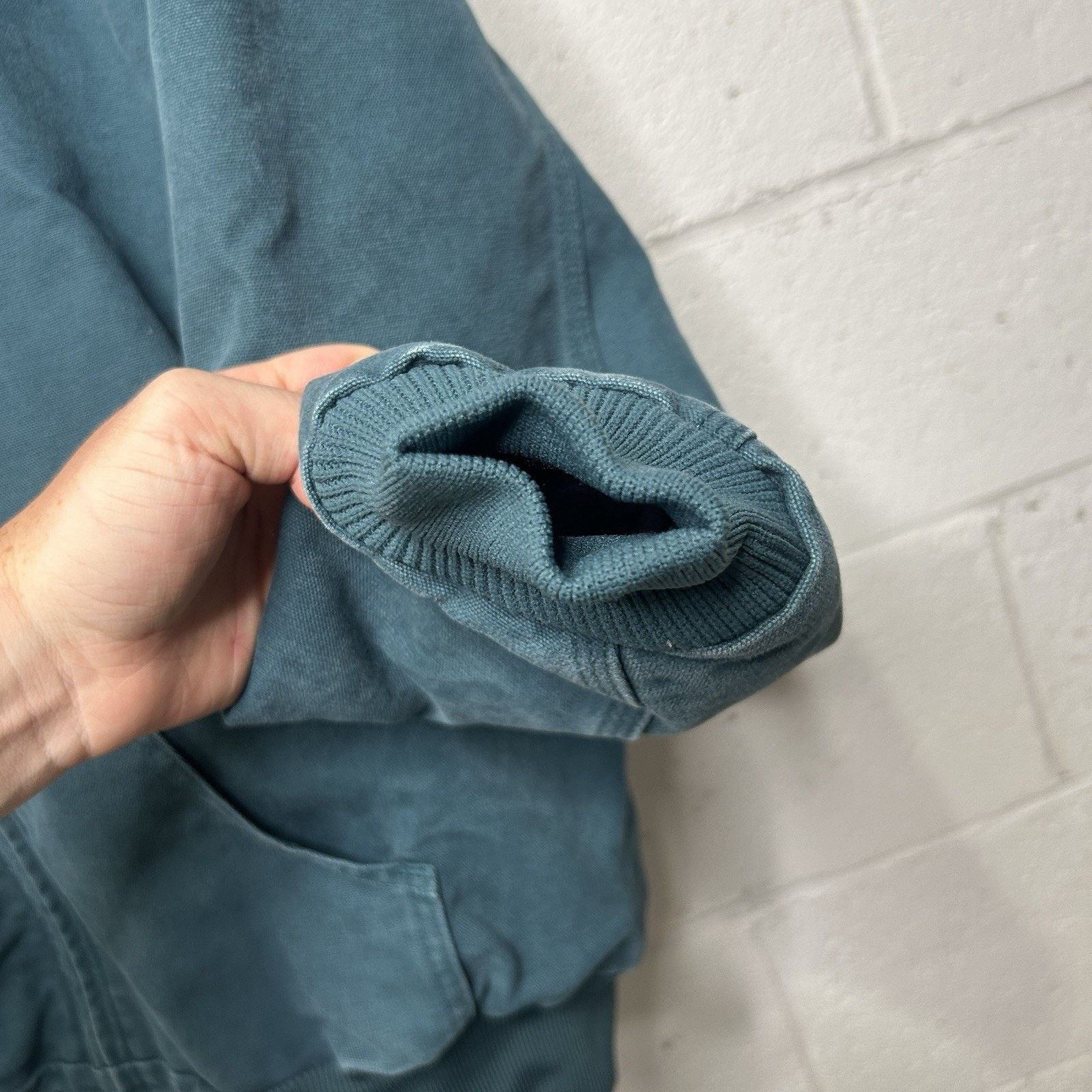 Carhartt Y2K Carhartt Quilted Active Jacket “Teal Blue” WJ130-443 Size XXL / US 16-18 / IT 52-54 - 4 Thumbnail