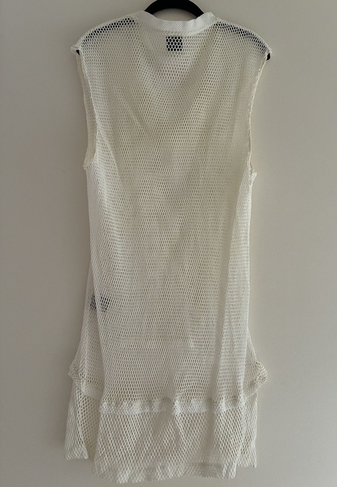 KTZ KTZ White Sleeveless Mesh Top Size US L / EU 52-54 / 3 - 4 Thumbnail